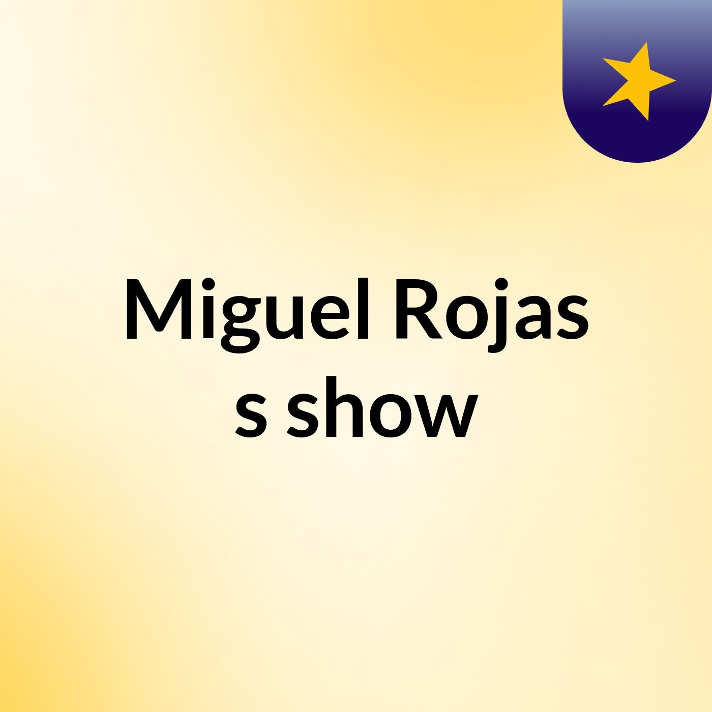 Miguel Rojas's show