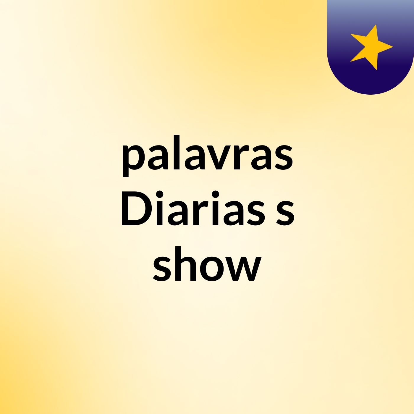palavras Diarias's show