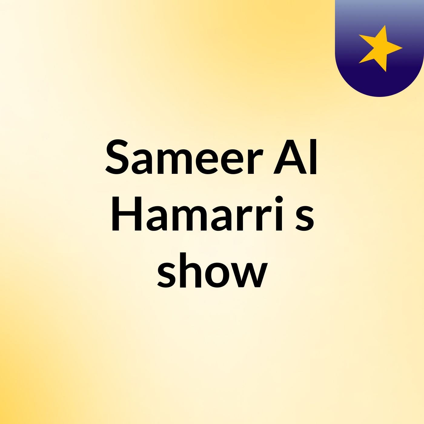 Sameer Al Hamarri's show