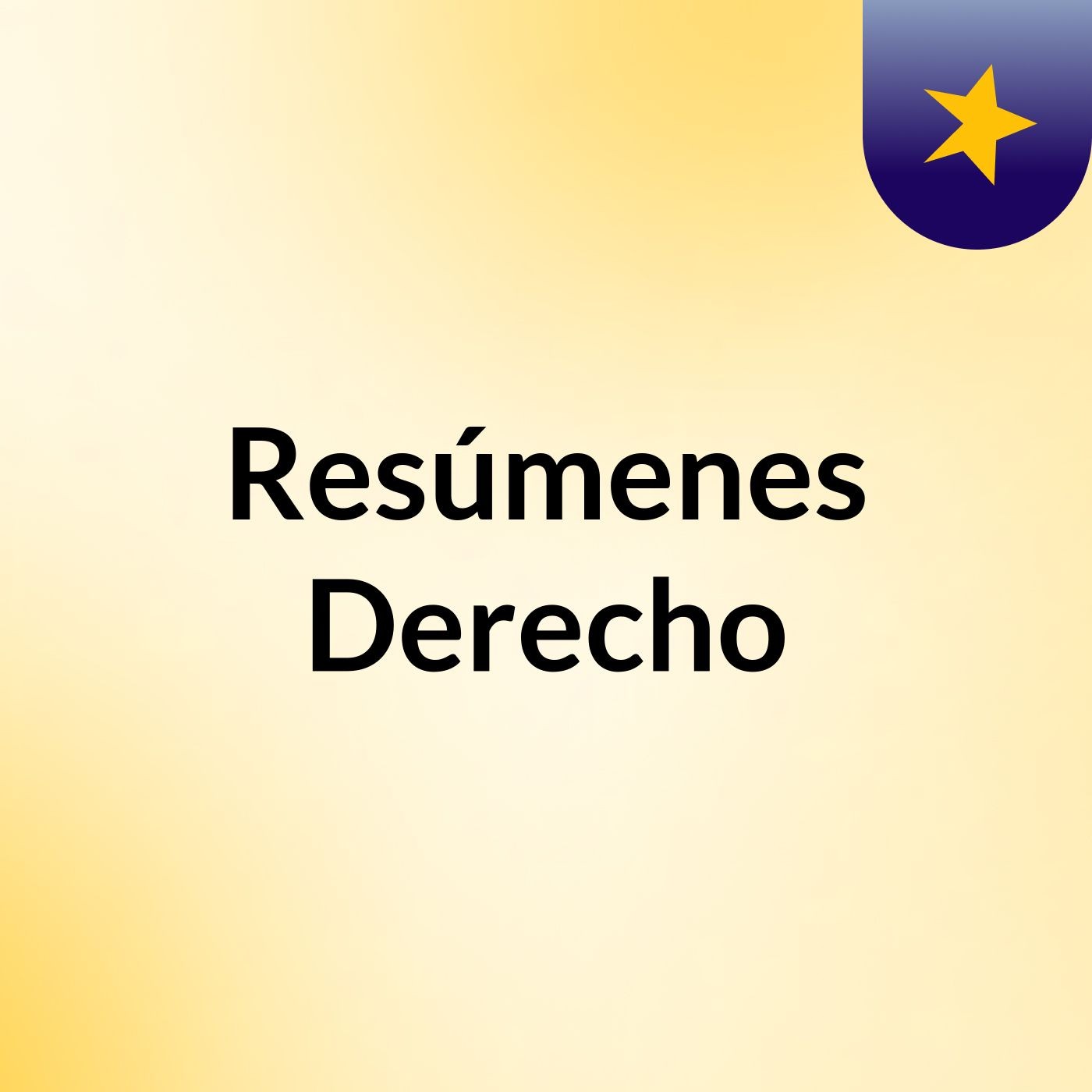 Resúmenes Derecho