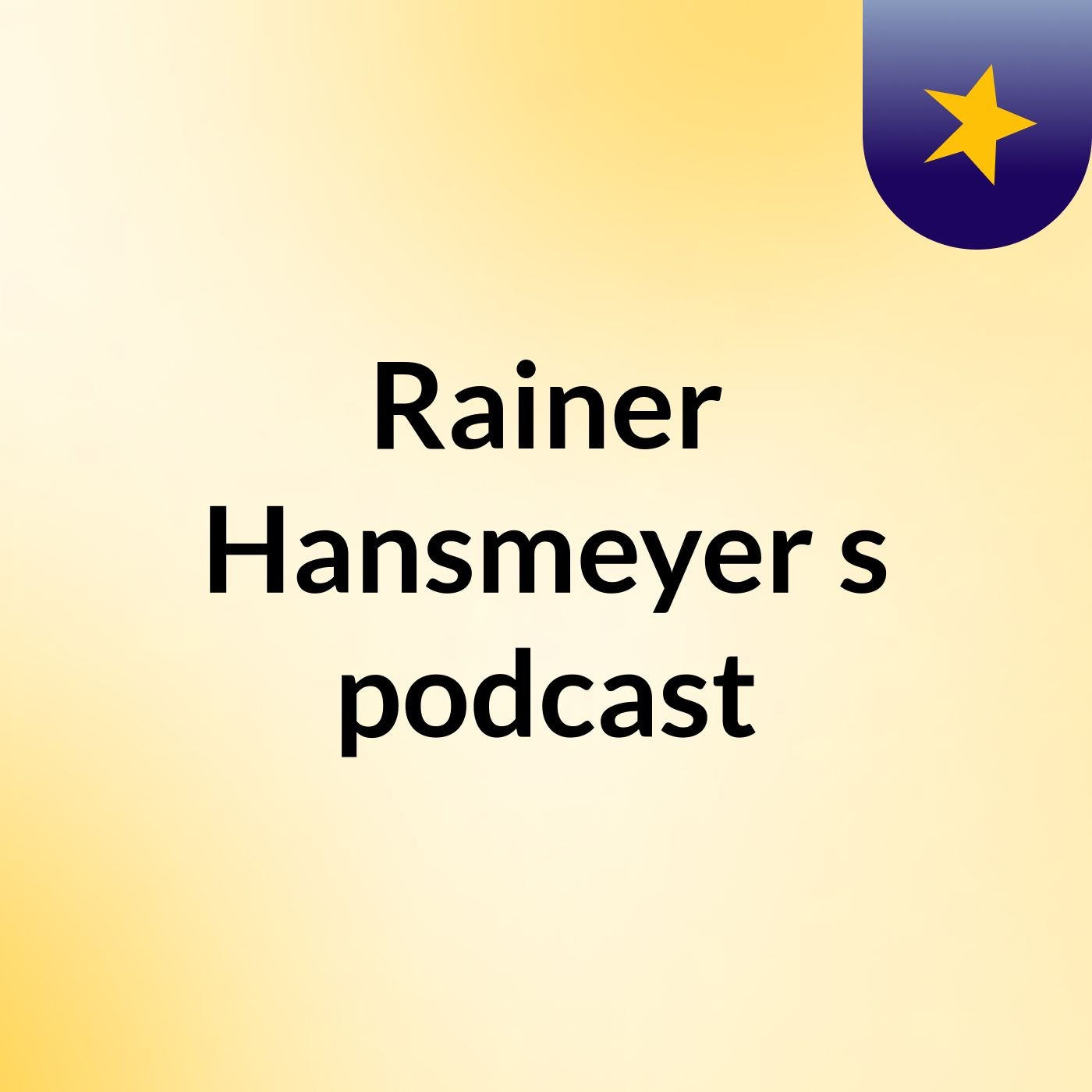 Rainer Hansmeyer's podcast