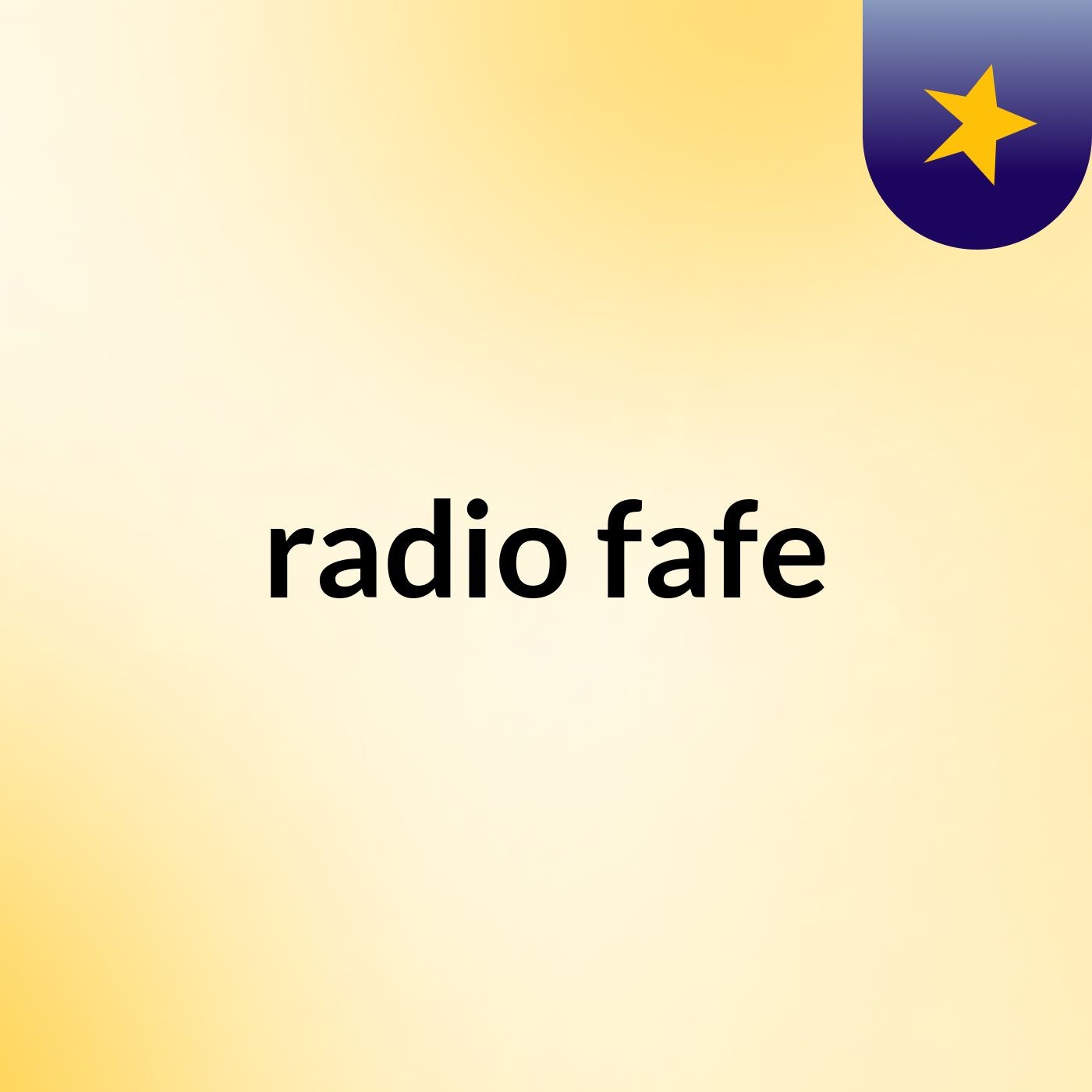 radio fafe