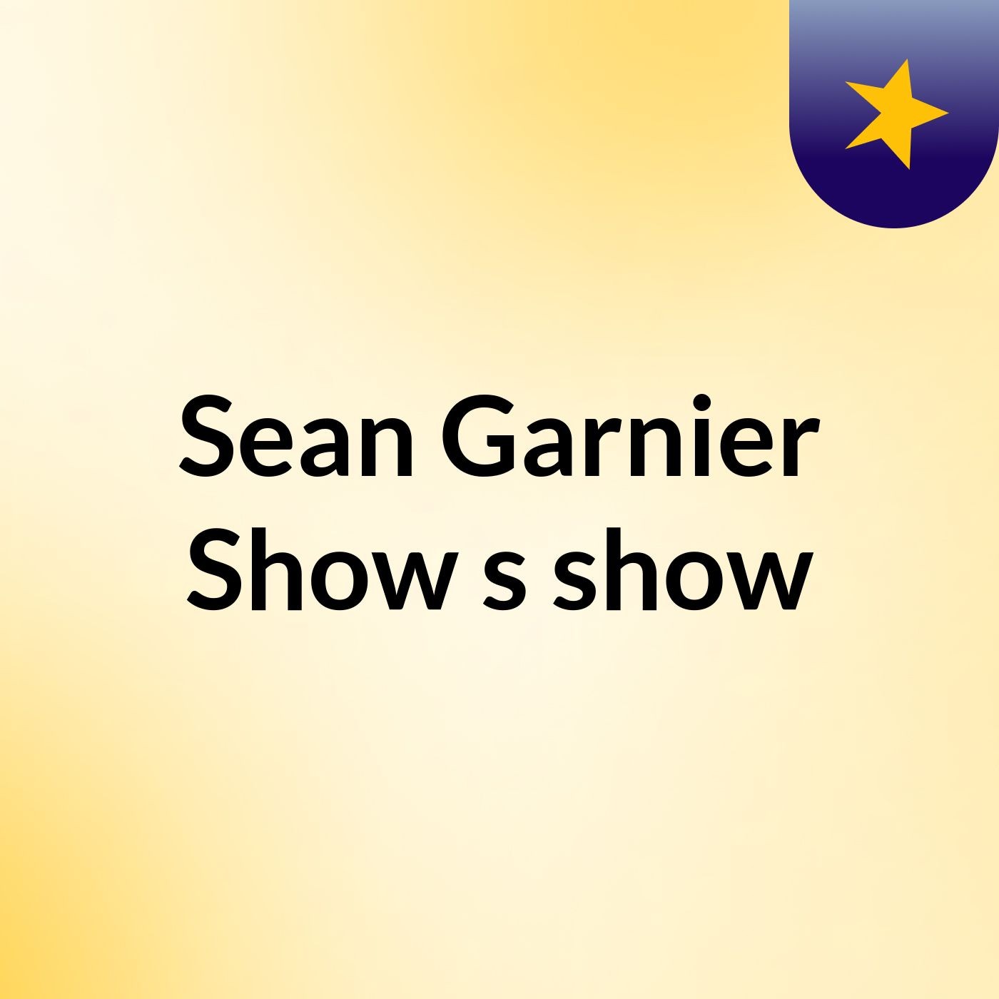 Sean Garnier Show's show