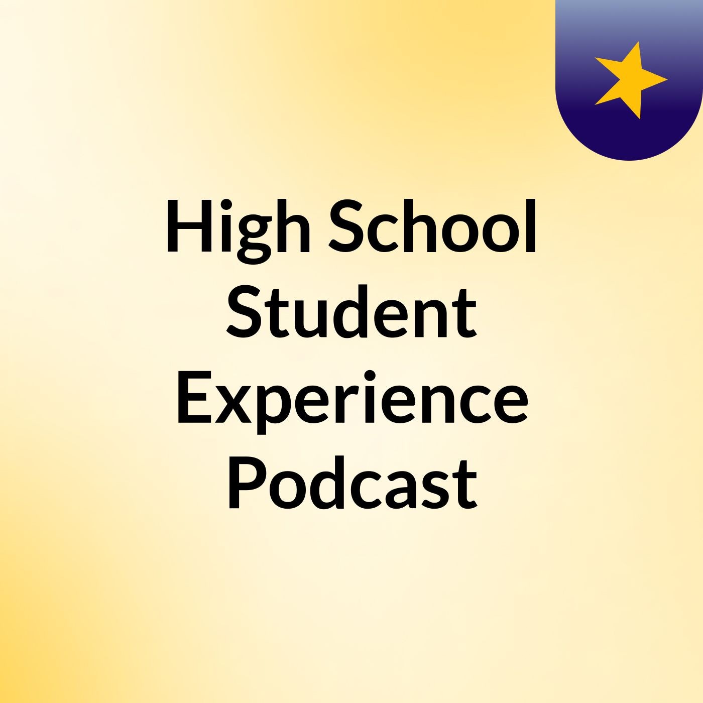 High School Student Experience Podcast podcast artwork