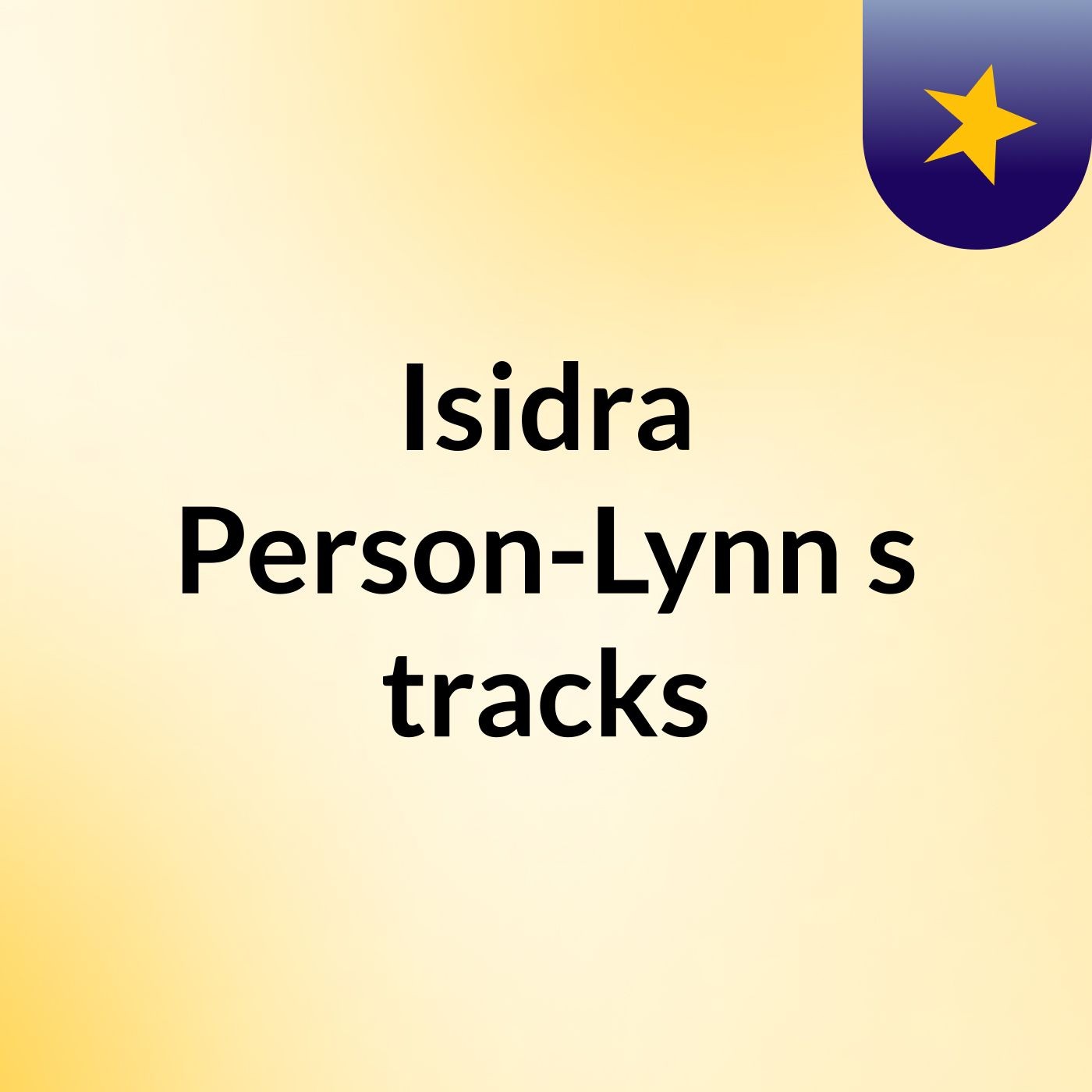 Isidra Person-Lynn's tracks