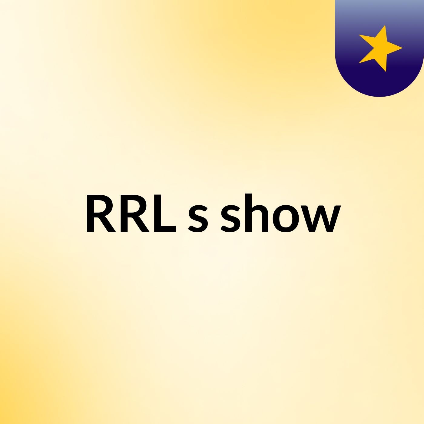 RRL's show podcast artwork