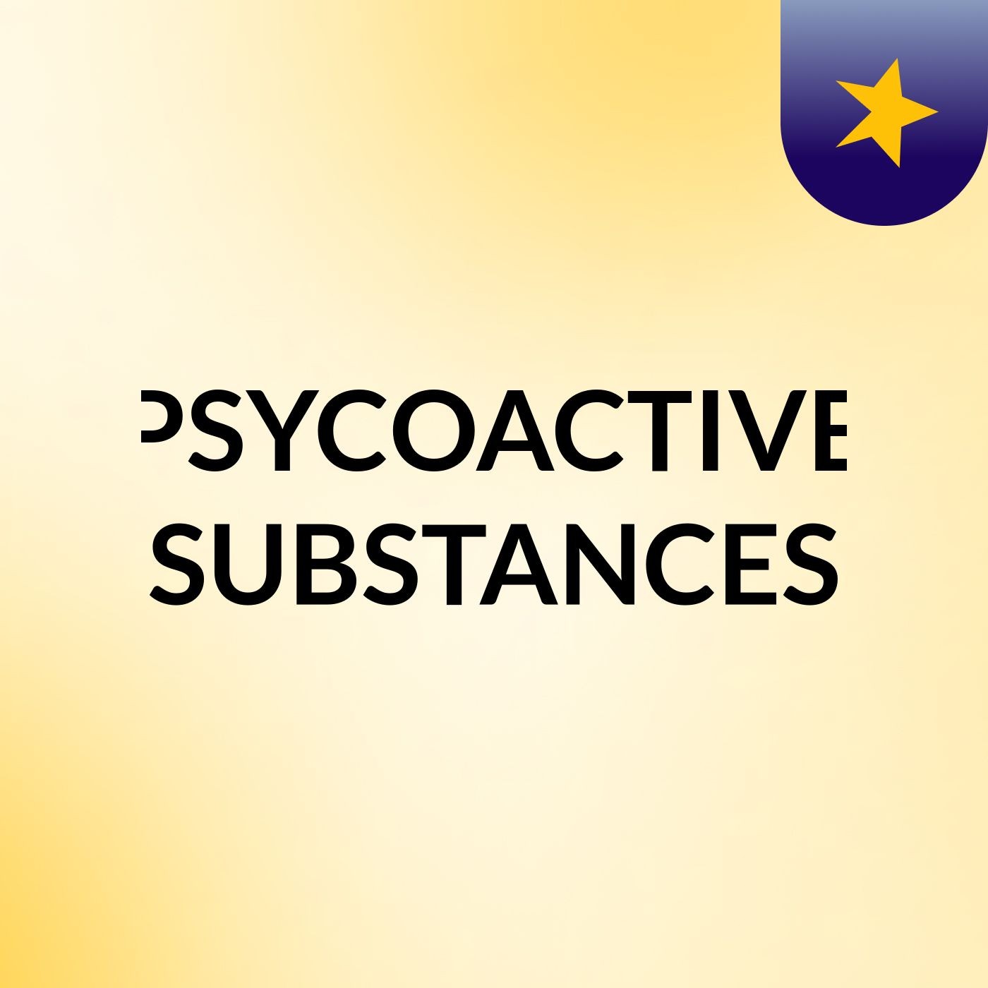 PSYCOACTIVE SUBSTANCES podcast artwork