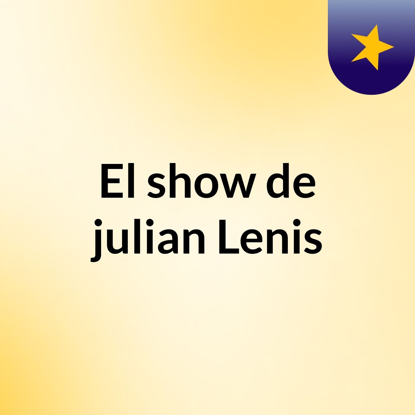 El show de julian Lenis cover art