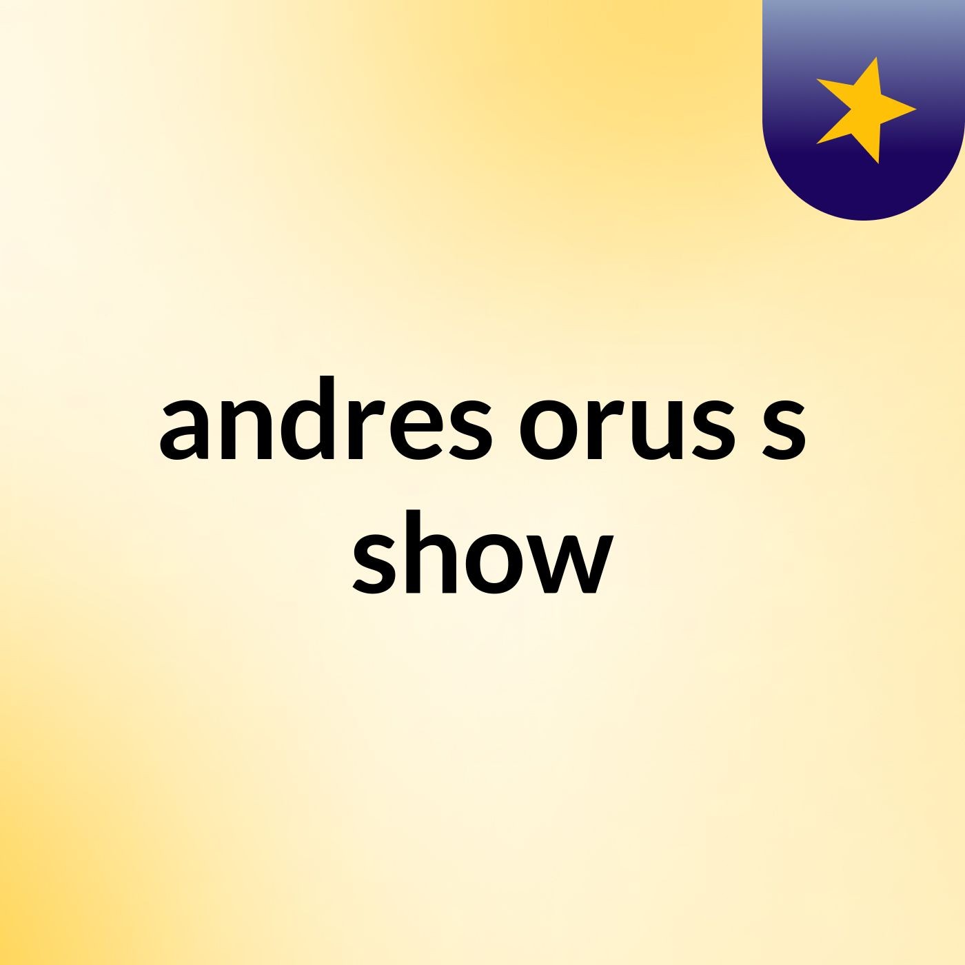 andres orus's show
