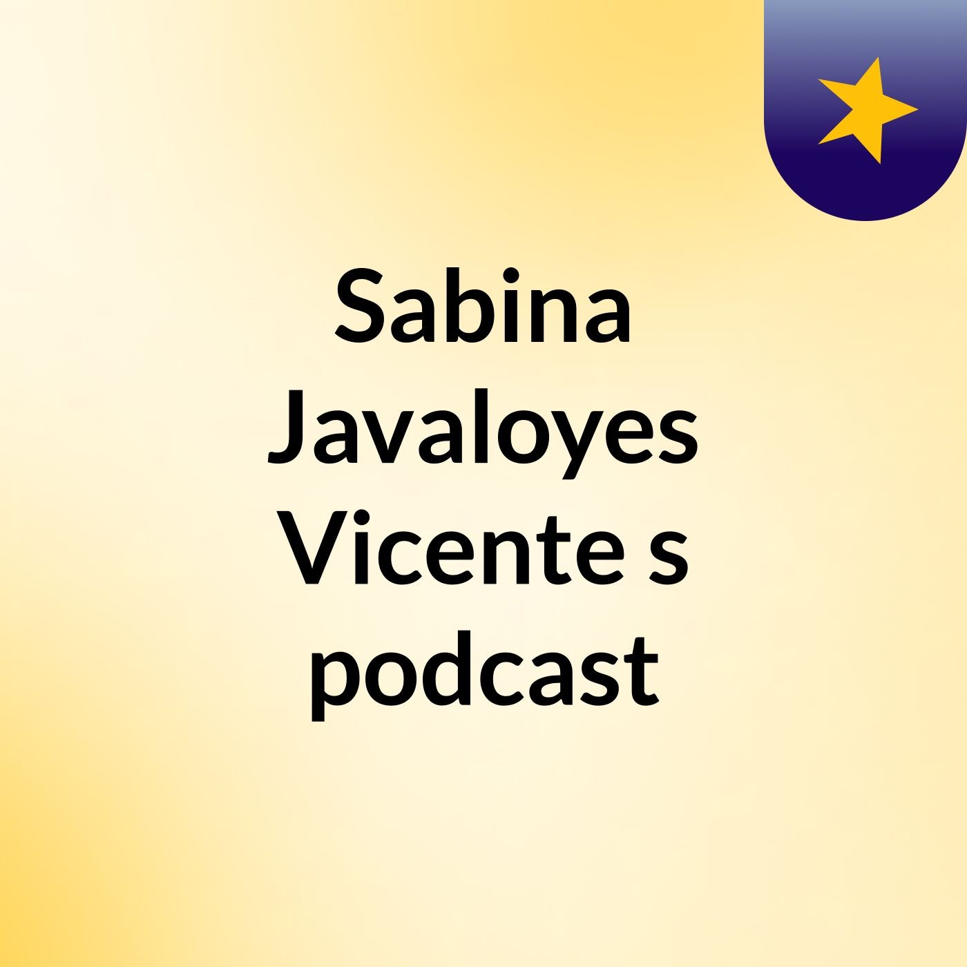 Sabina Javaloyes Vicente's podcast