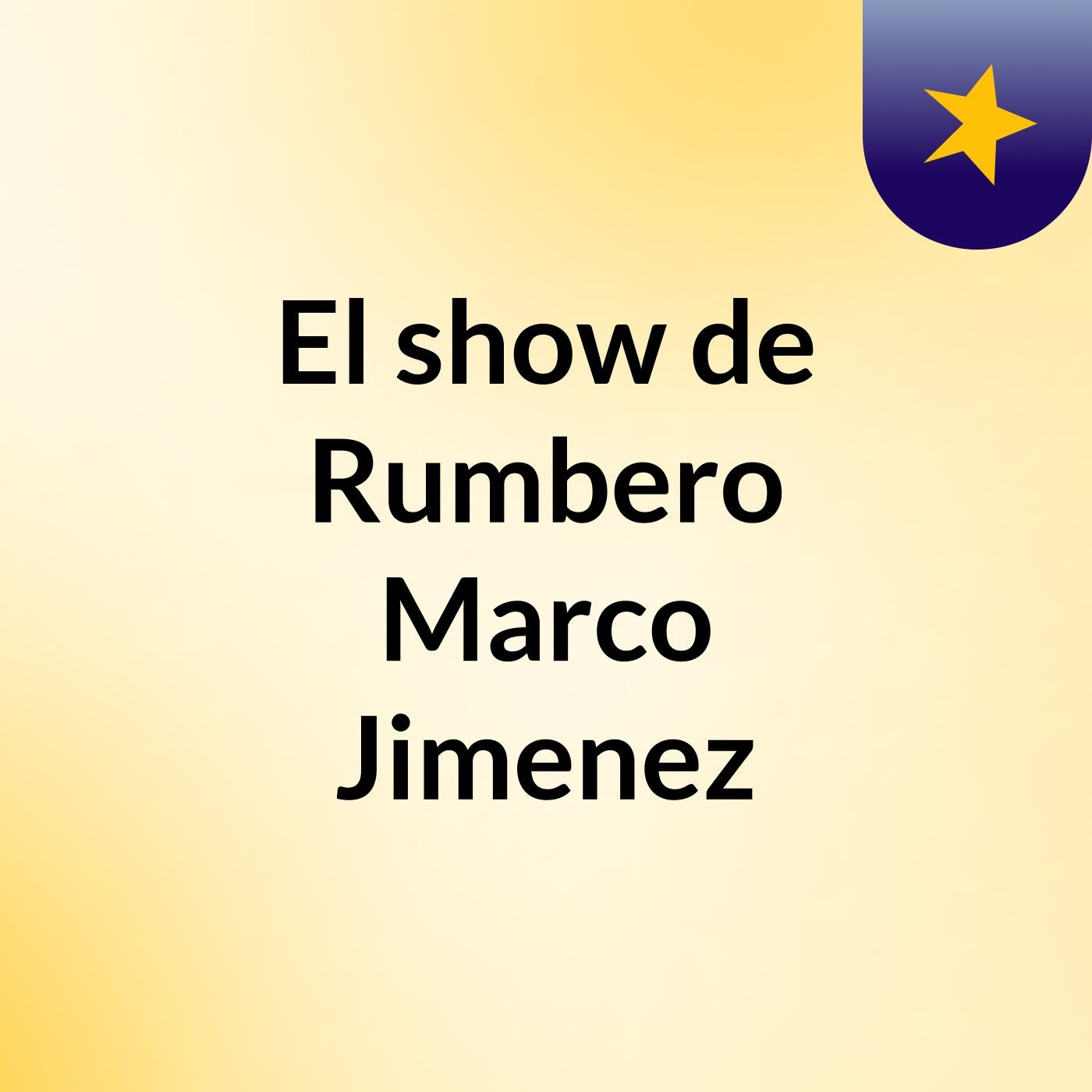 El show de Rumbero Marco Jimenez