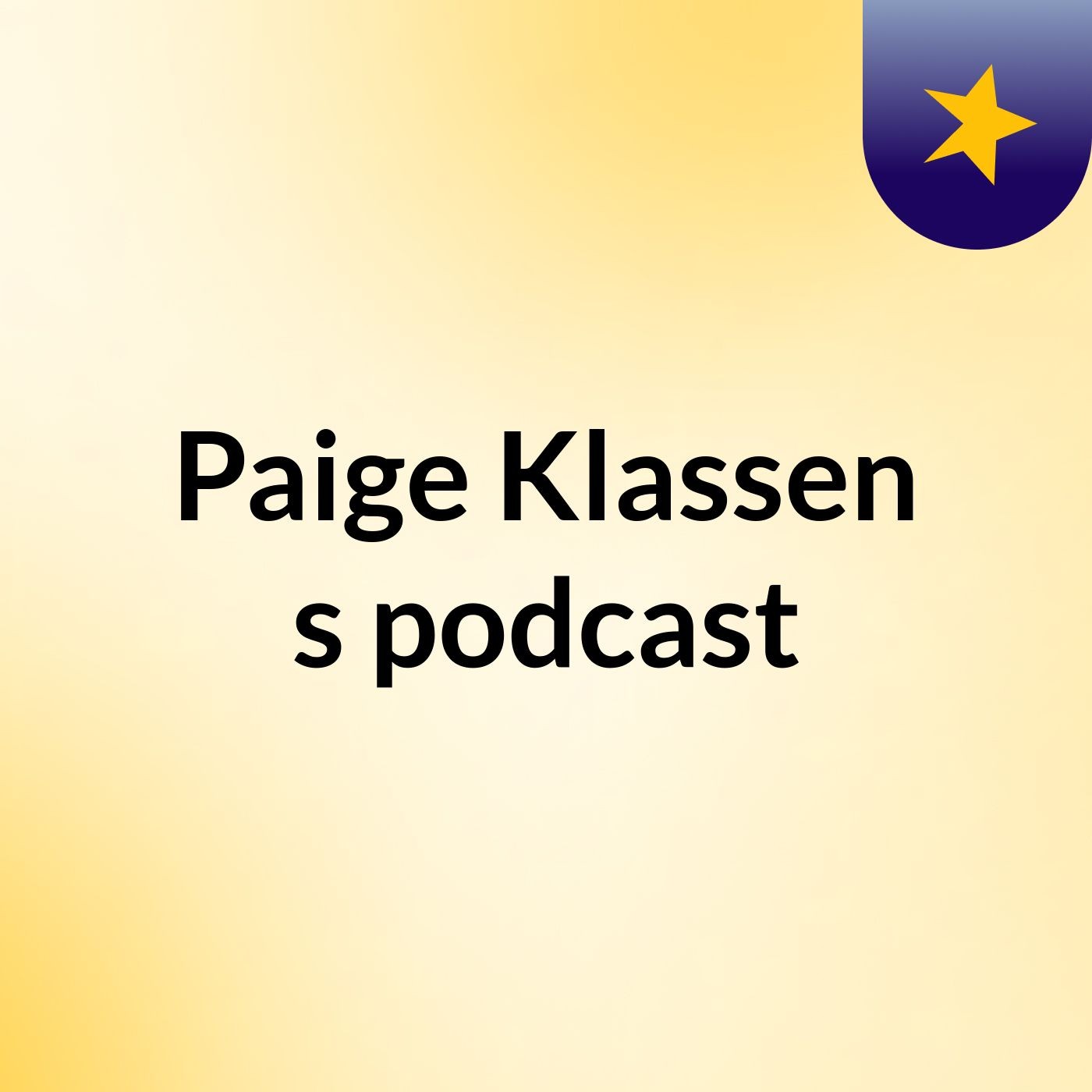 Paige Klassen\'s podcast