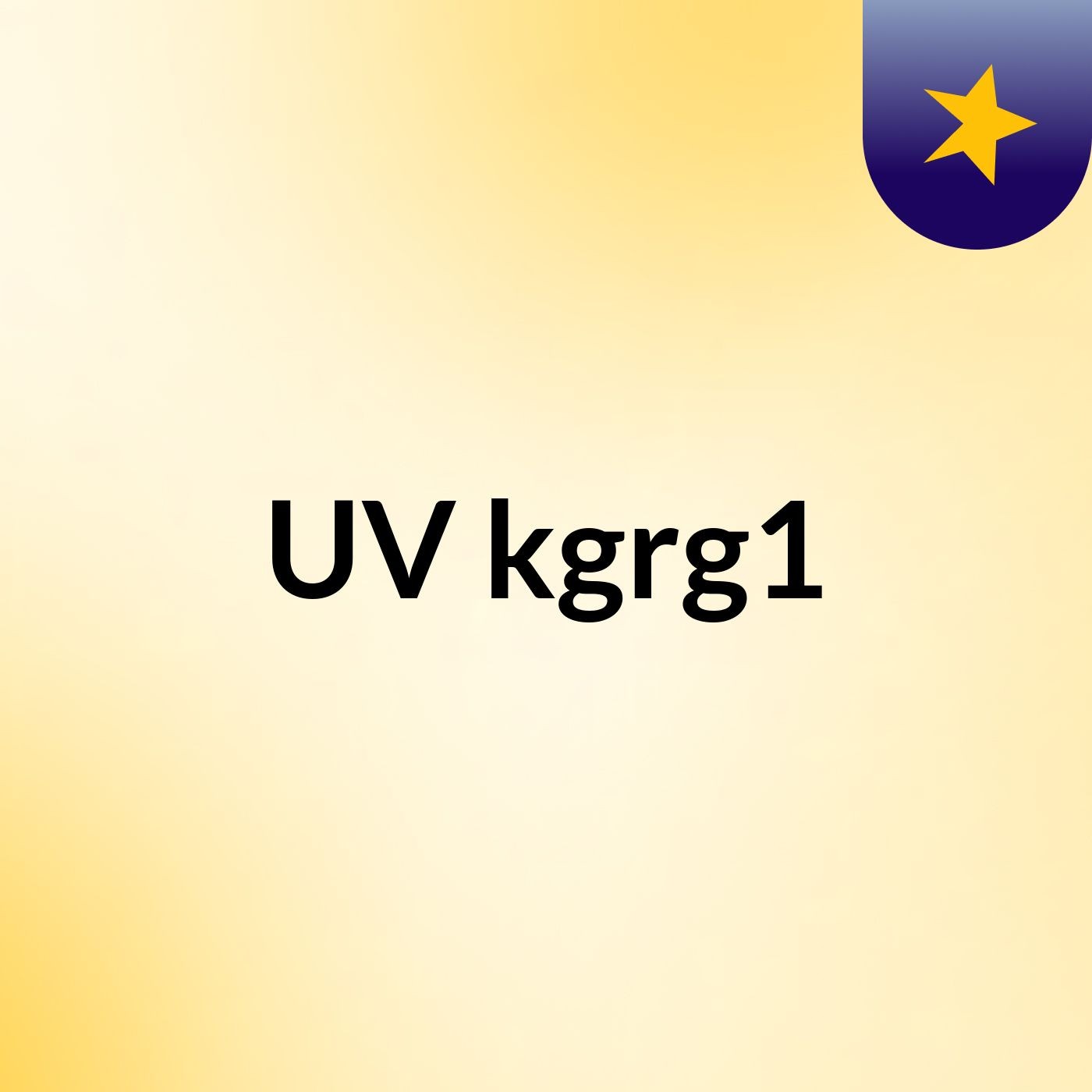 UV kgrg1