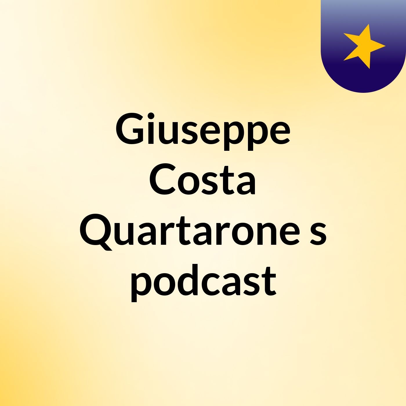 Giuseppe Costa Quartarone's podcast