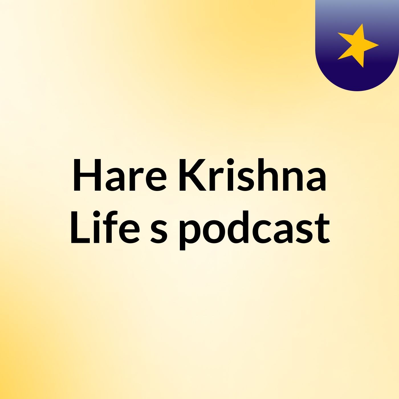 Hare Krishna Life's podcast