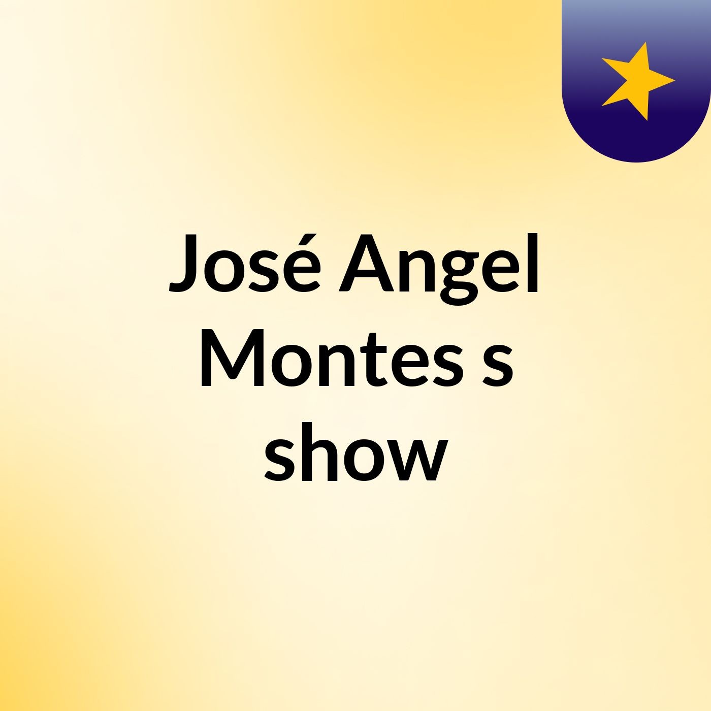 José Angel Montes's show