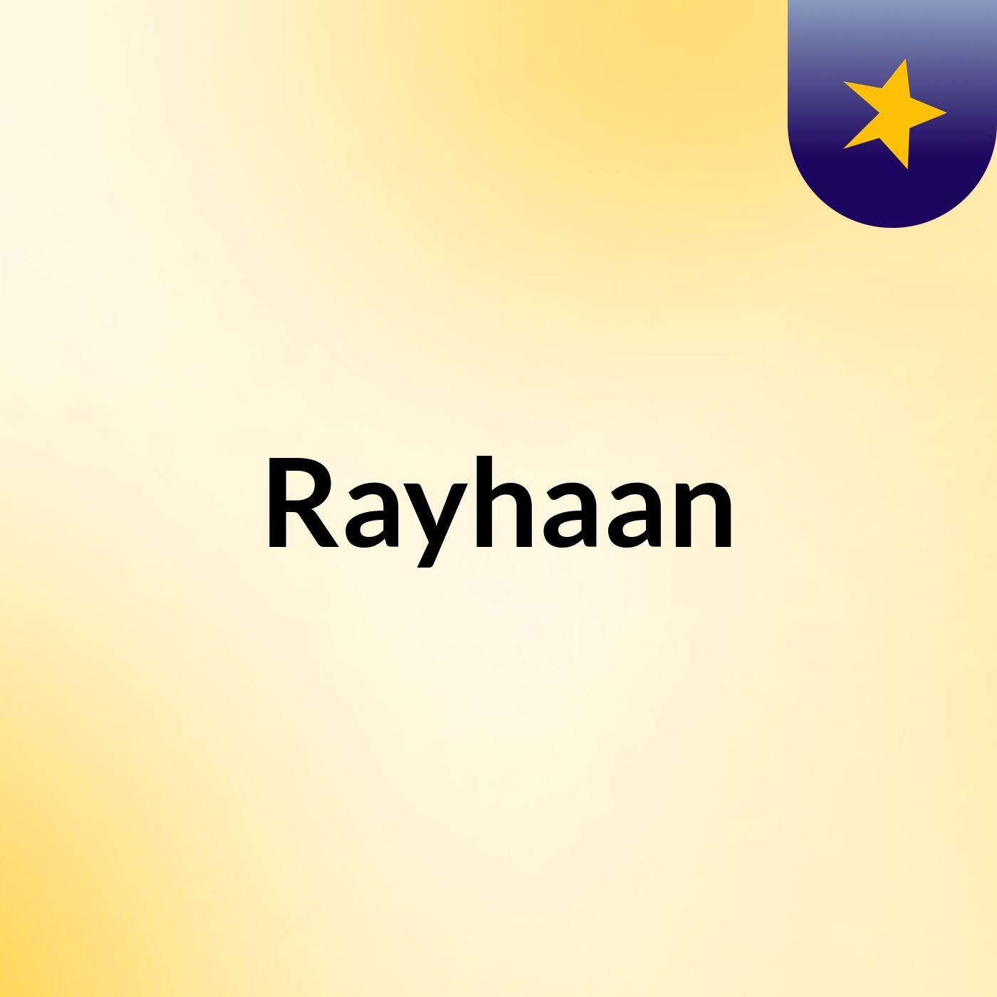 Rayhaan