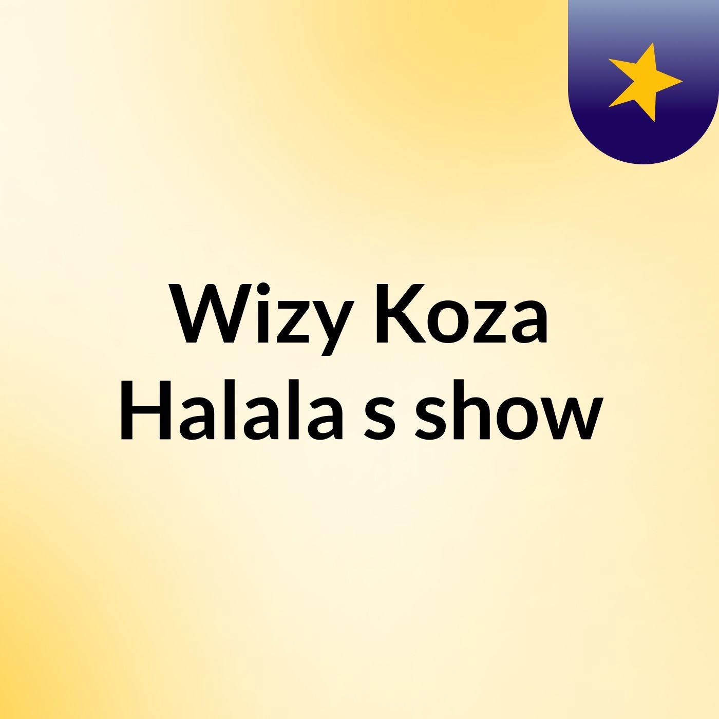 Wizy Koza Halala's show