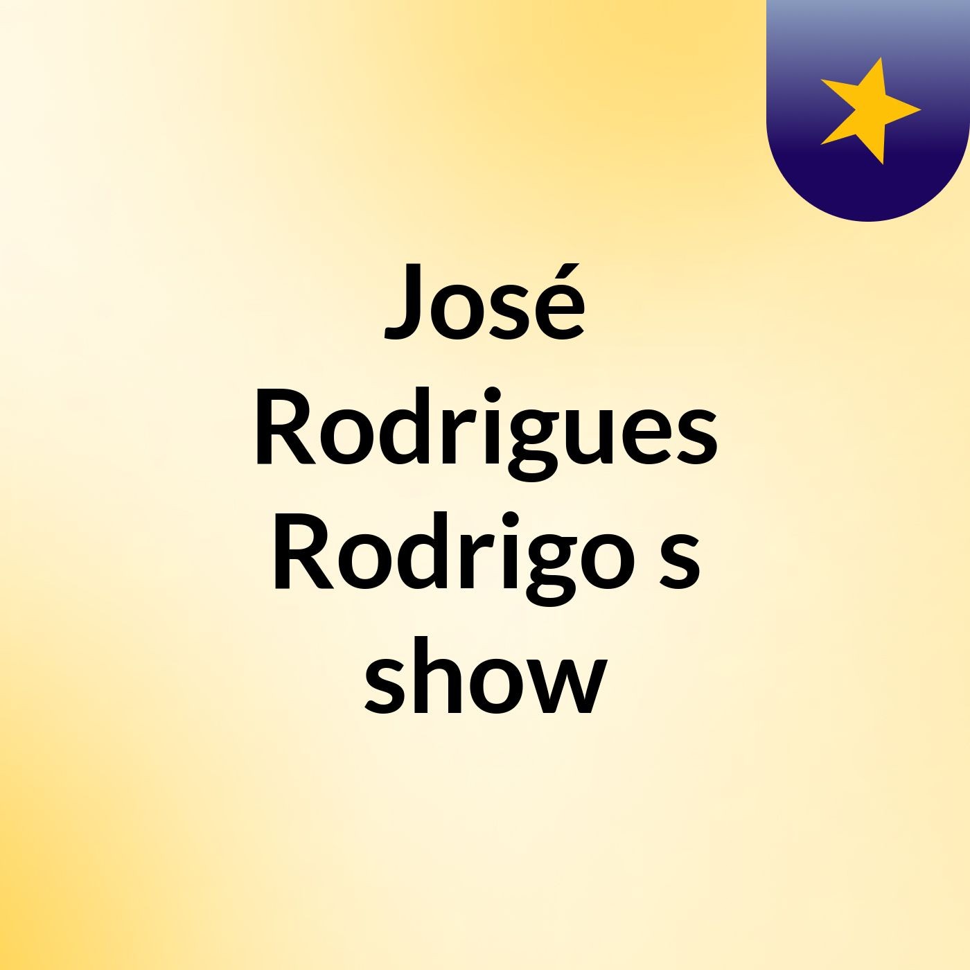 José Rodrigues Rodrigo's show
