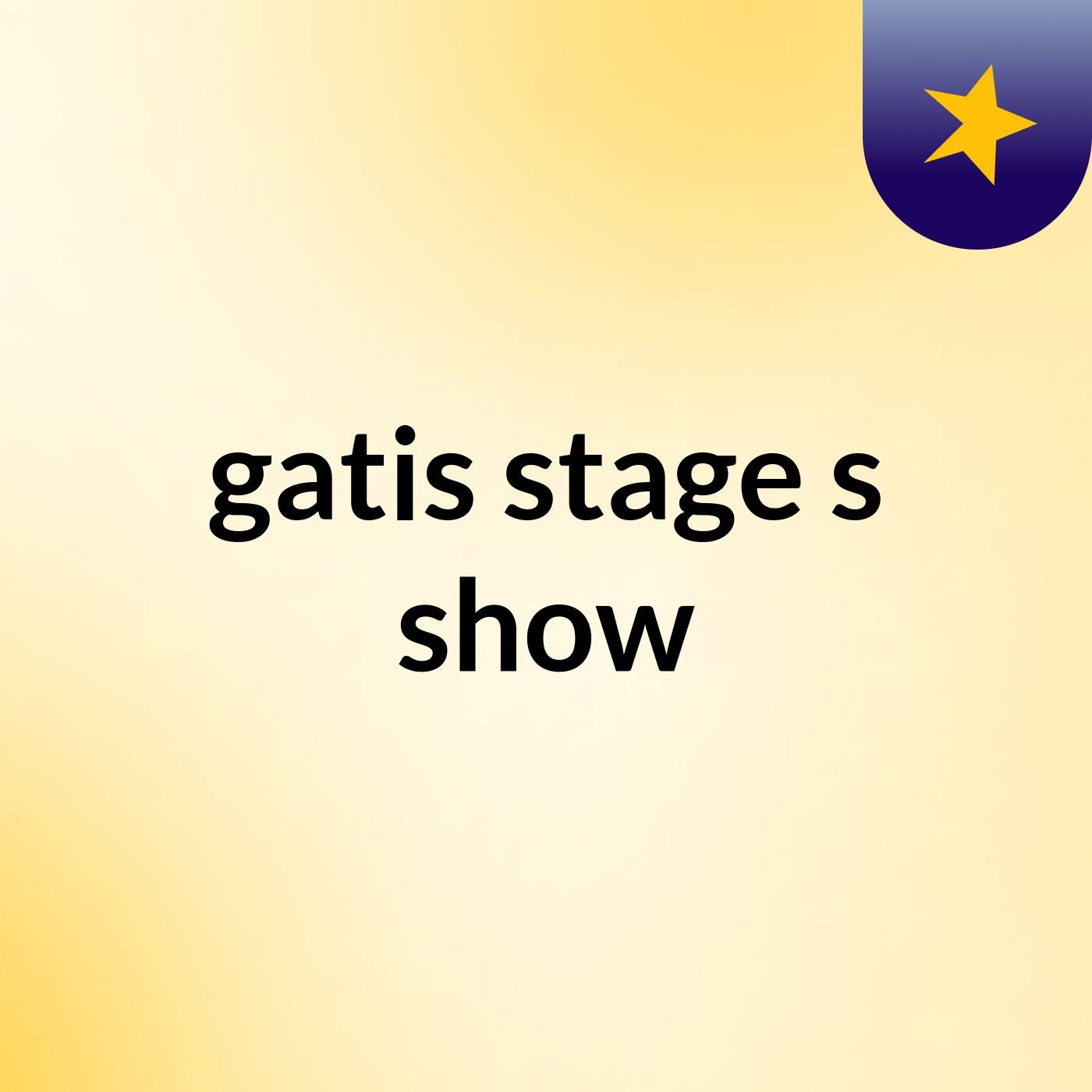 gatis stage's show