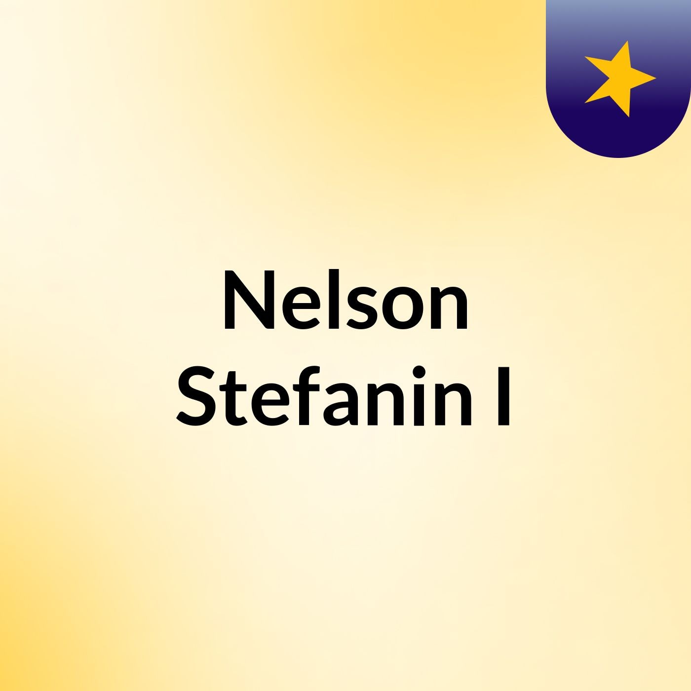 Nelson Stefanin I