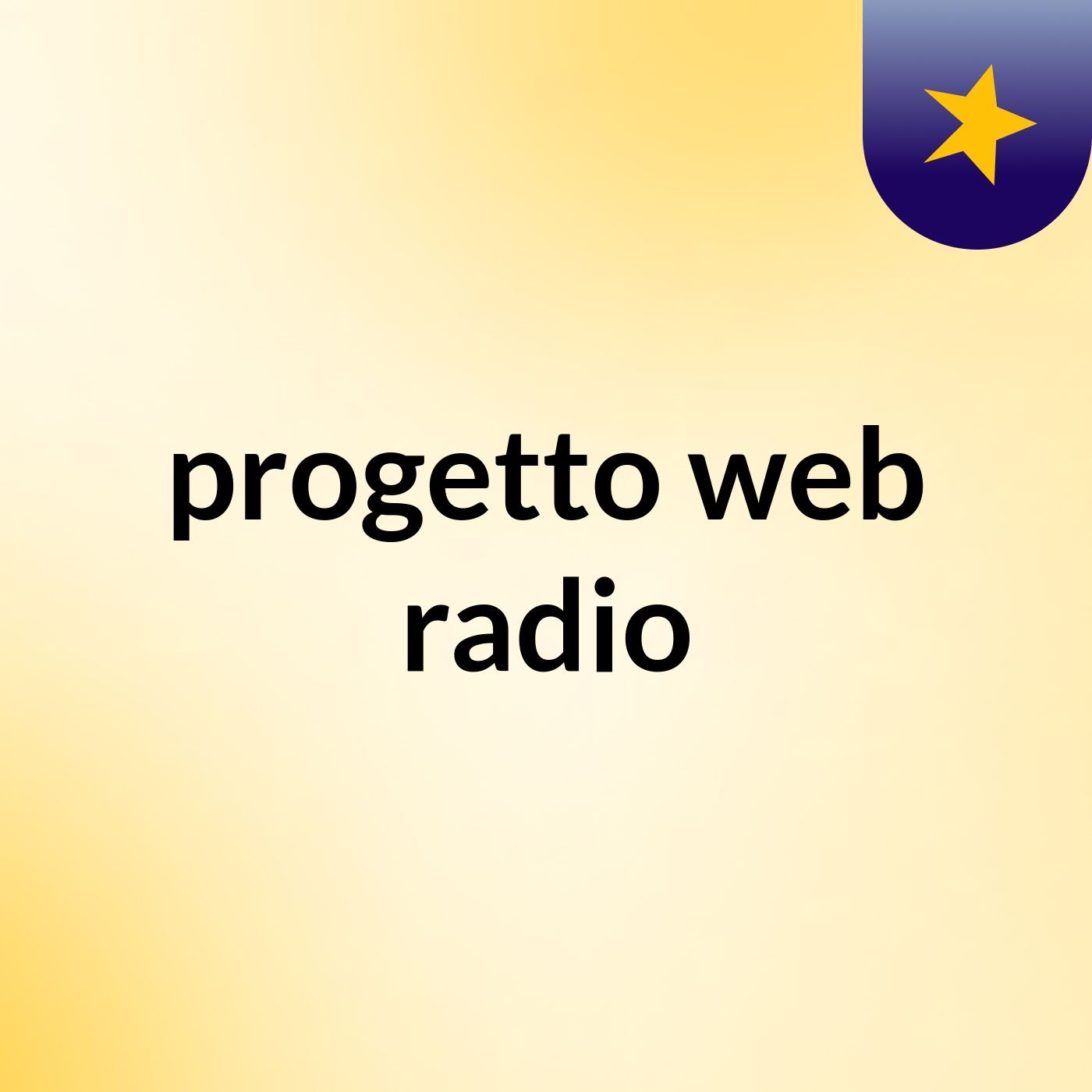 progetto web radio