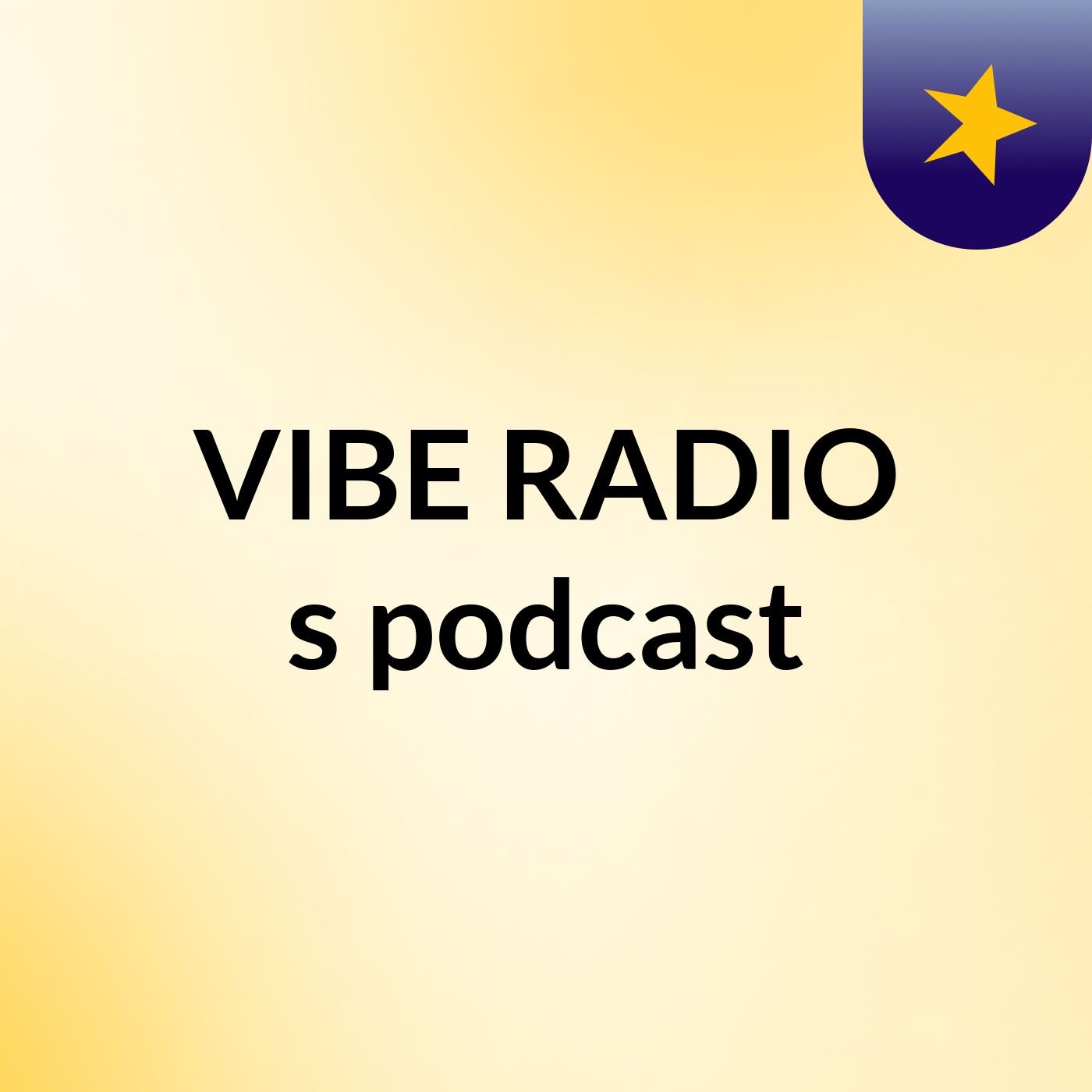 VIBE RADIO's podcast podcast artwork