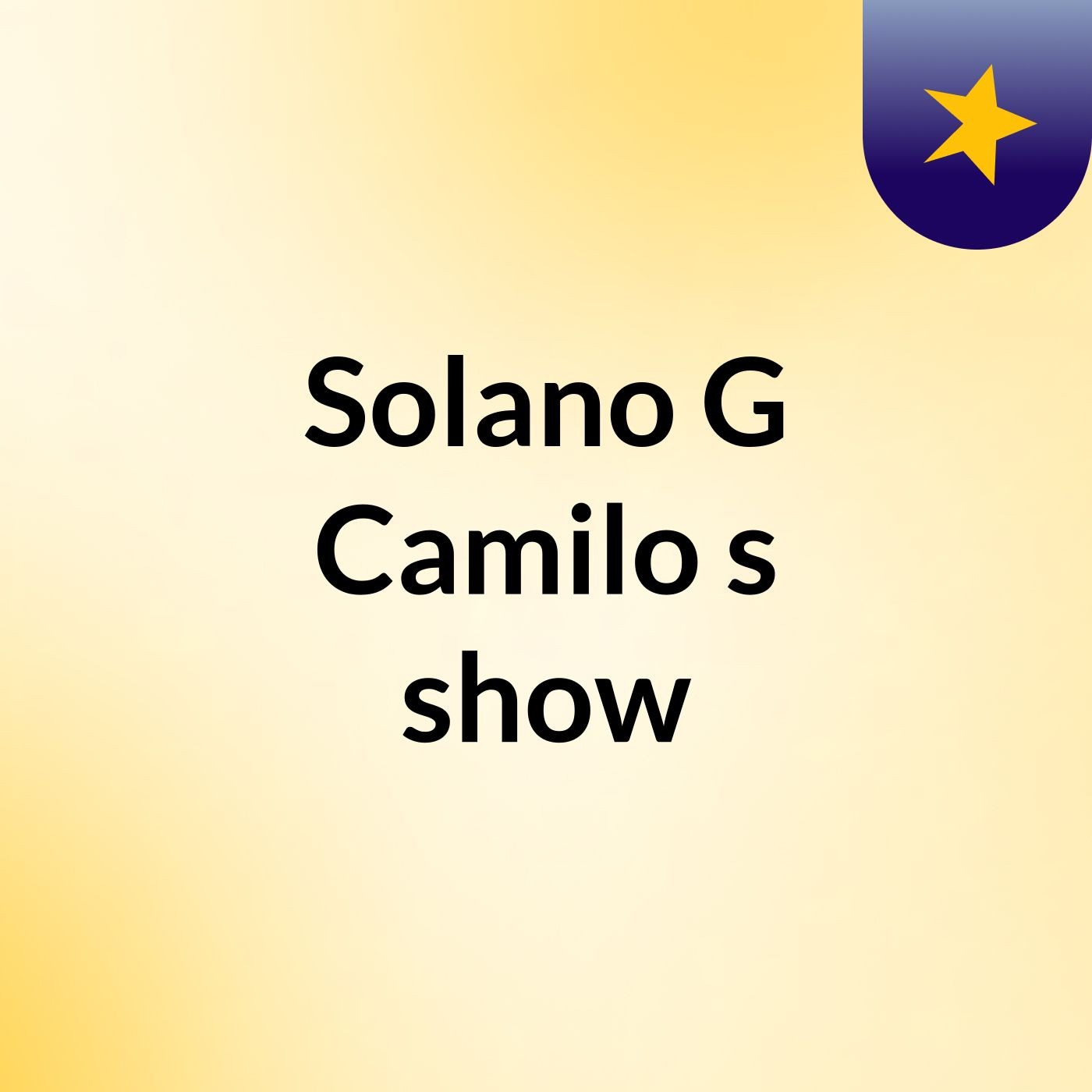 Solano G Camilo's show
