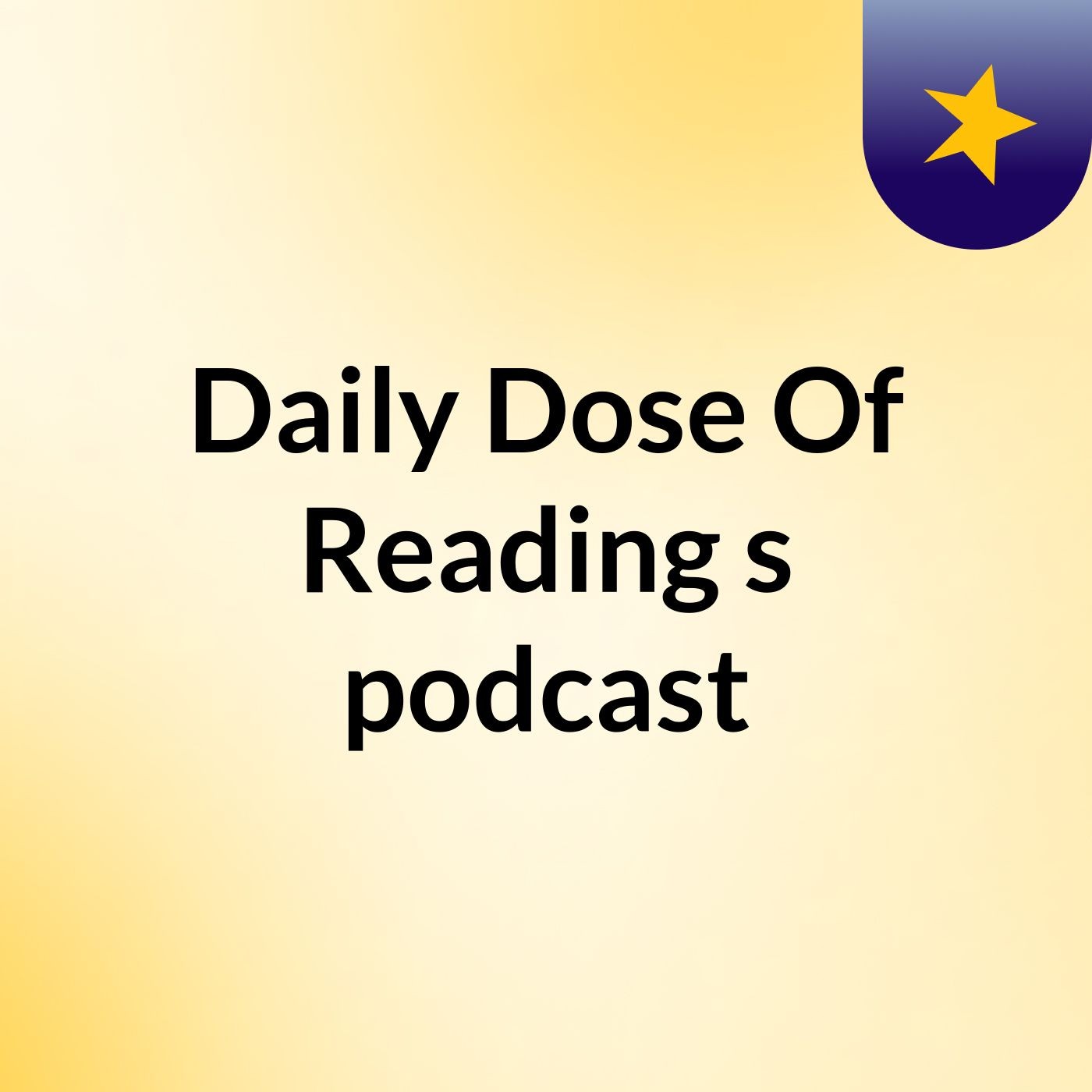 Daily Dose Of Reading's podcast