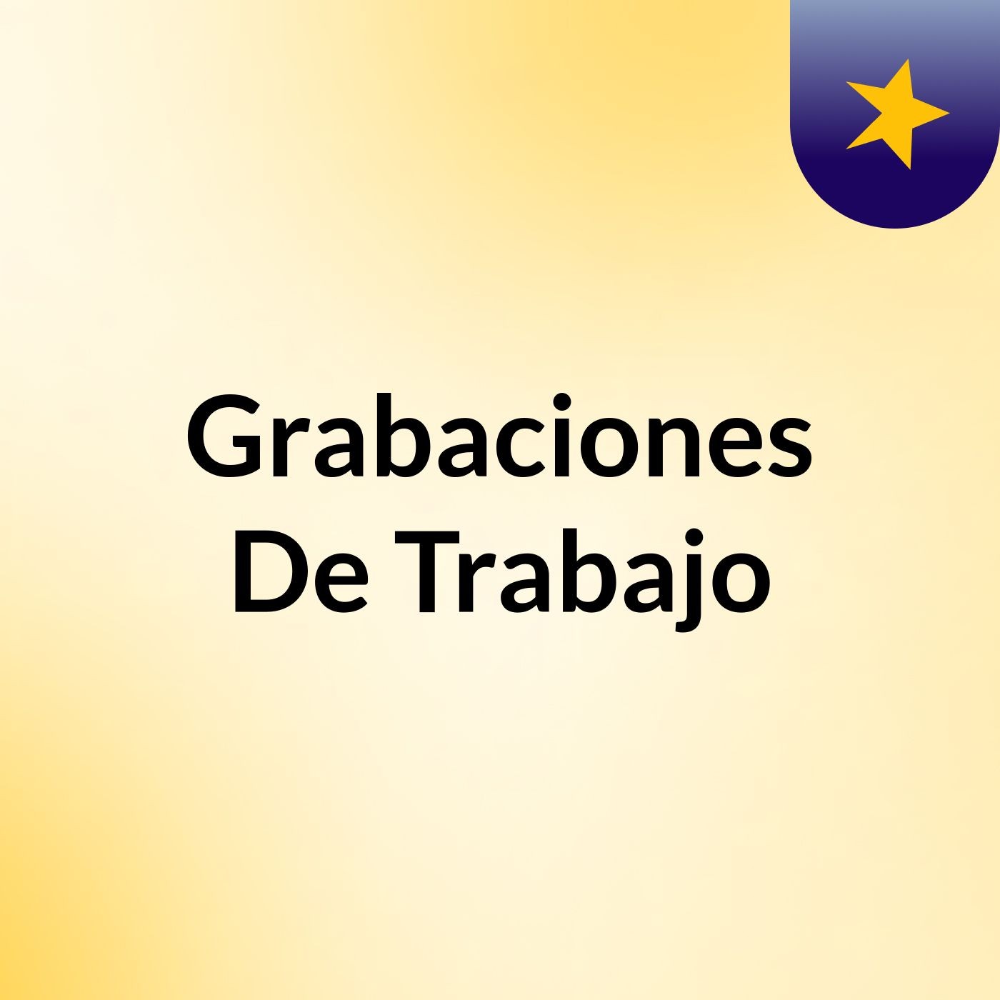 Grabaciones De Trabajo