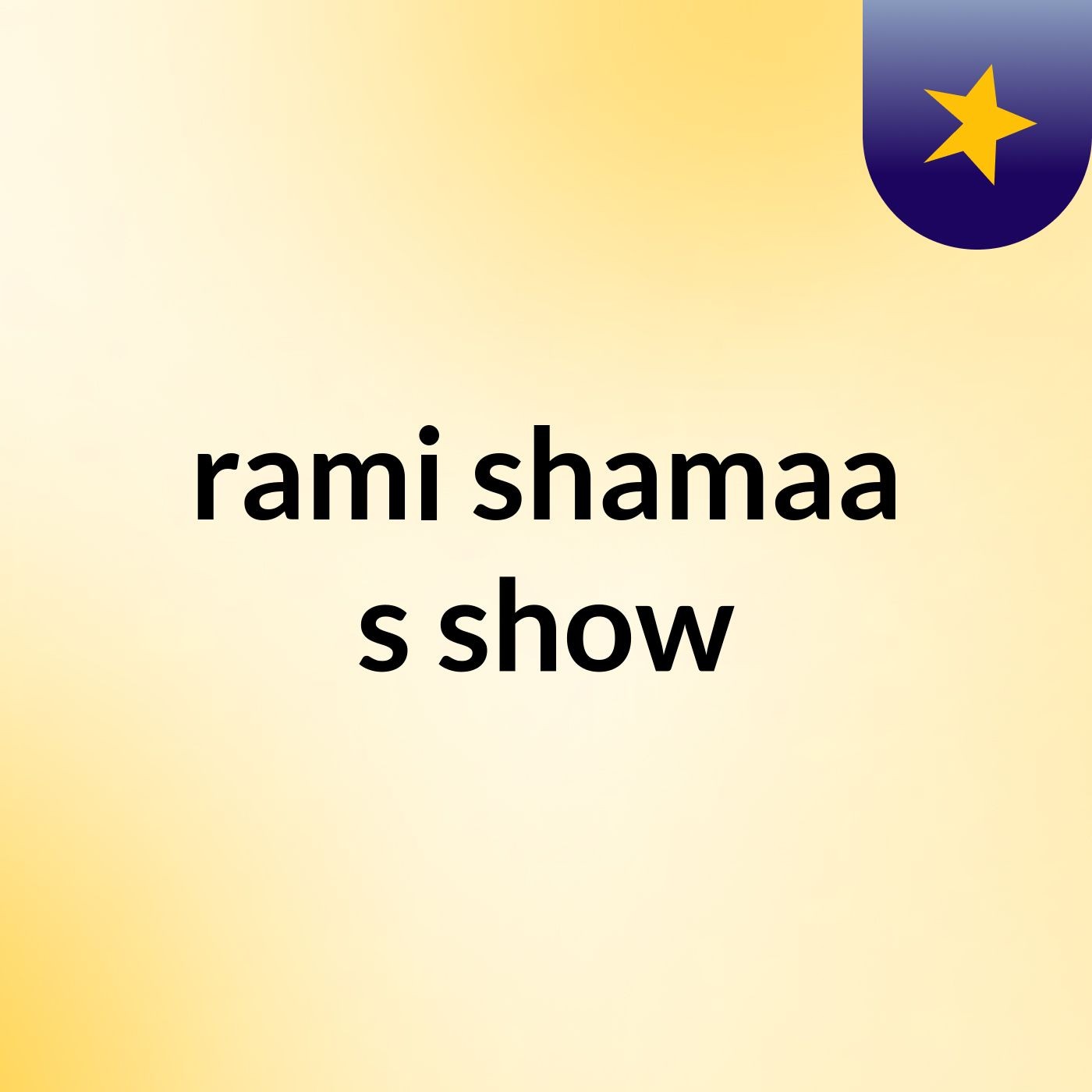 rami shamaa's show