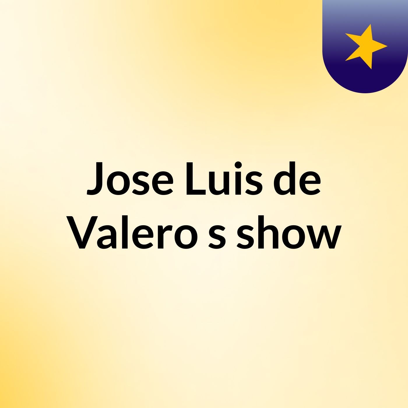 Jose Luis de Valero's show