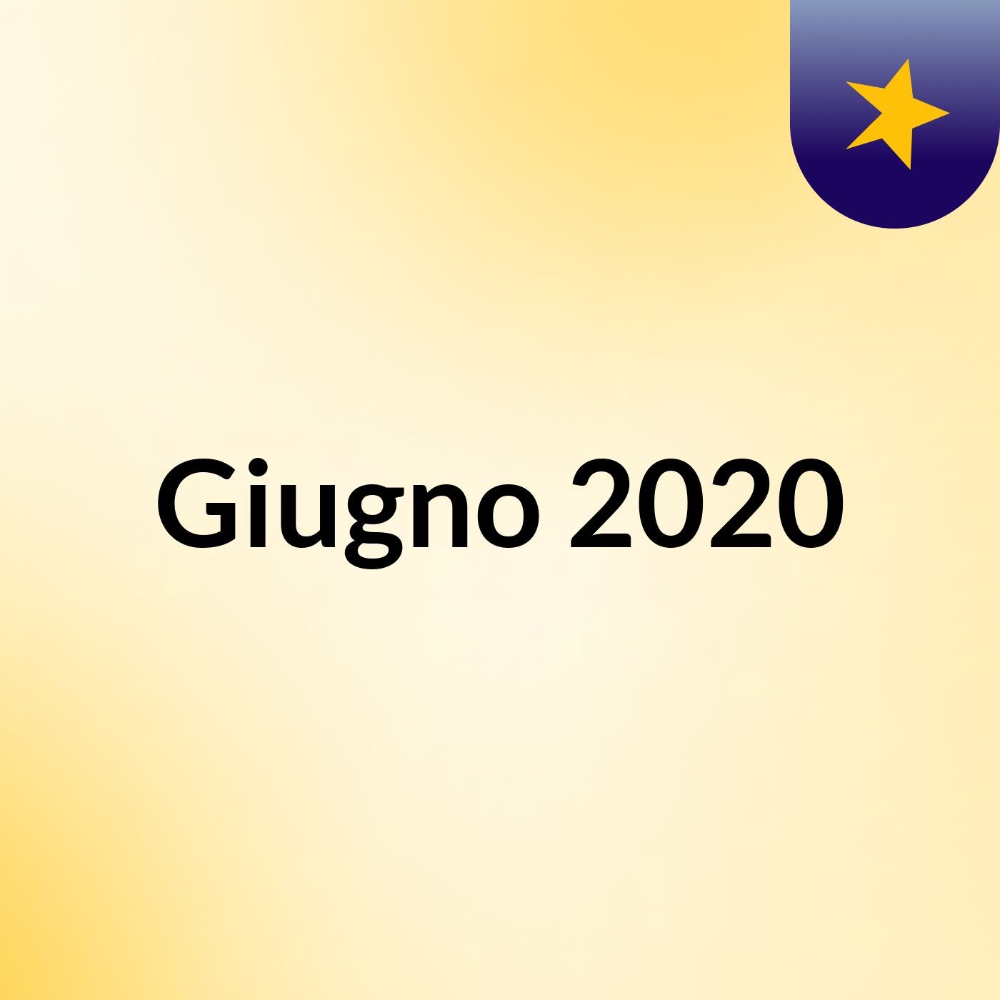 Giugno 2020
