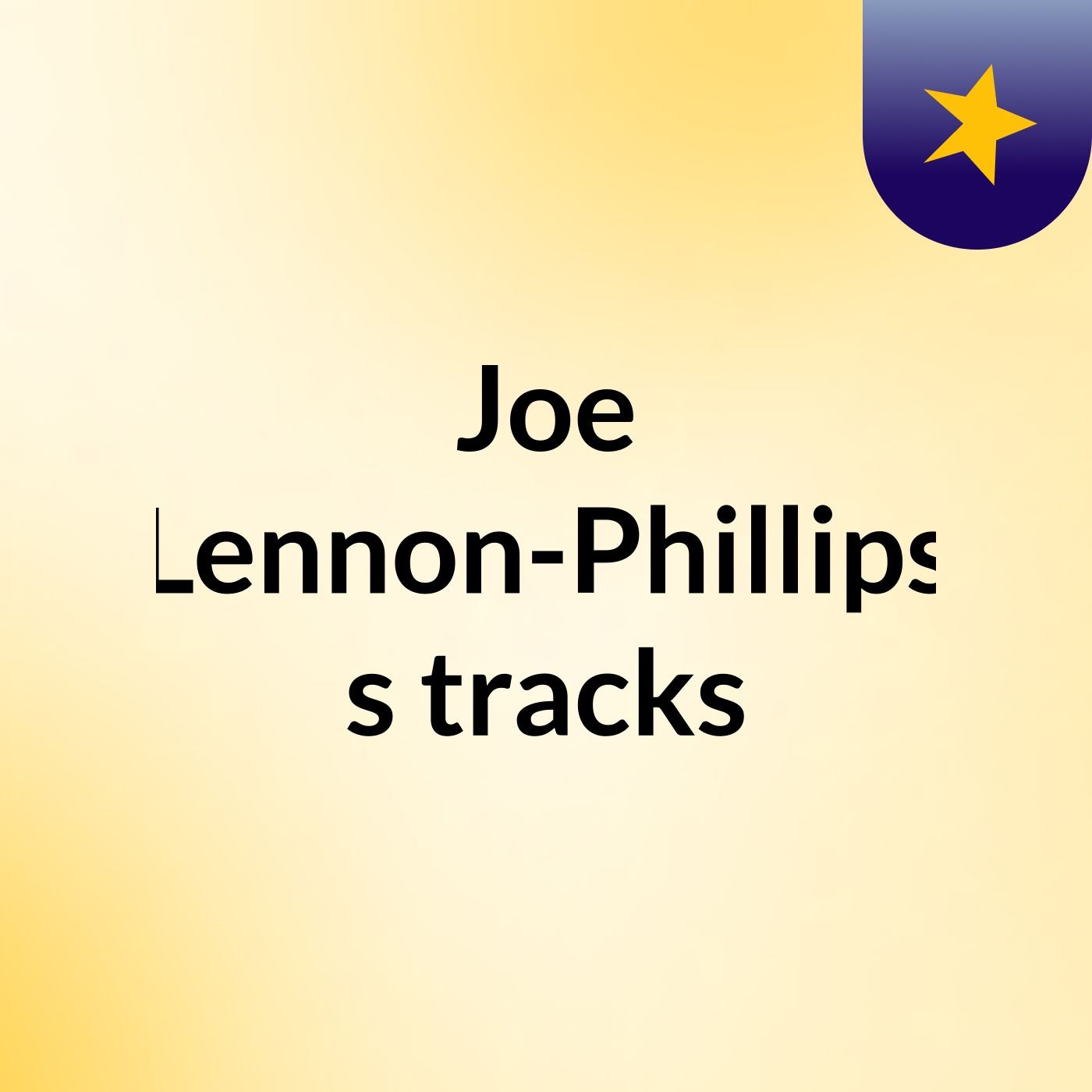 Joe Lennon-Phillips's tracks
