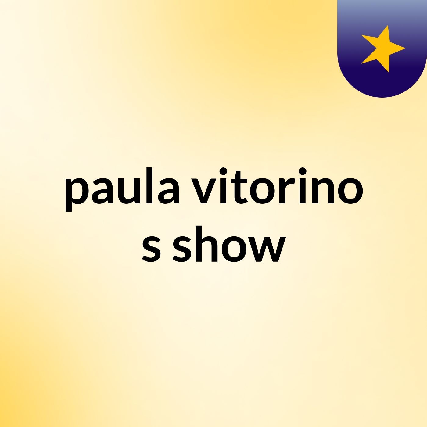 paula vitorino's show