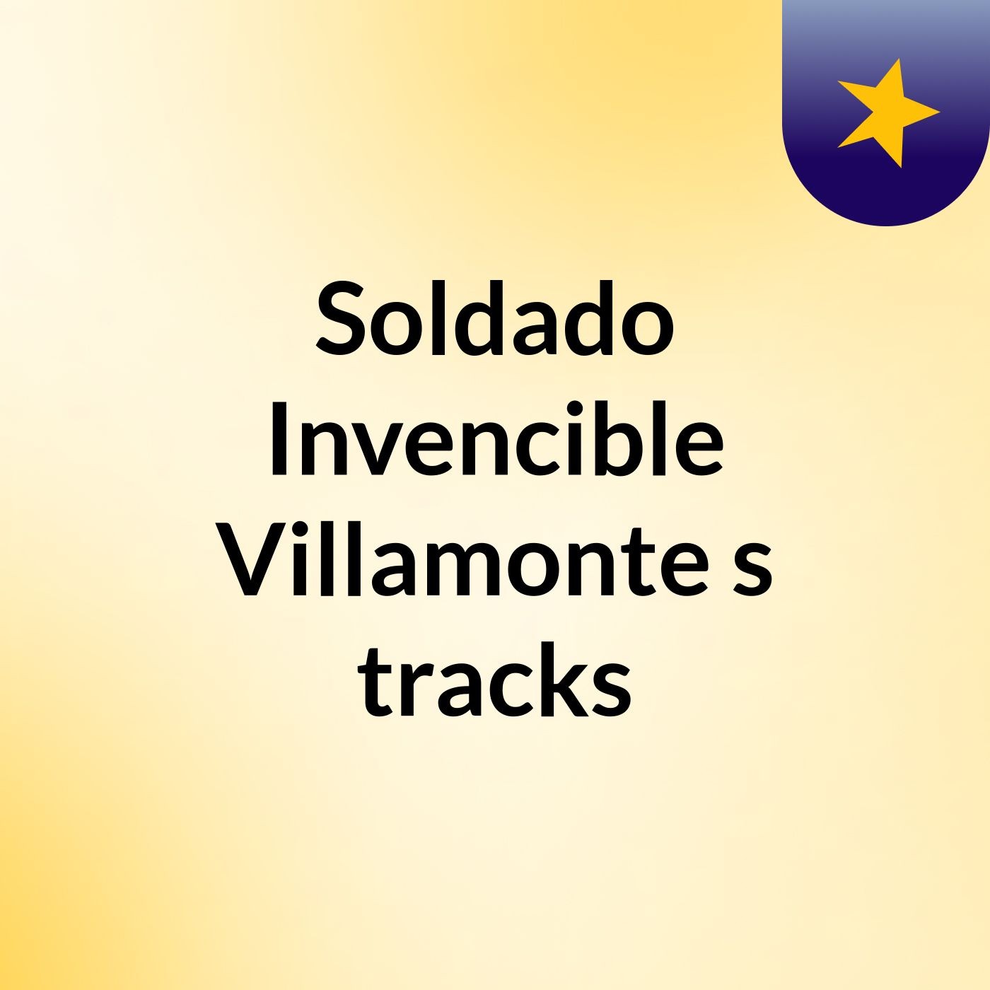 Soldado Invencible Villamonte's tracks