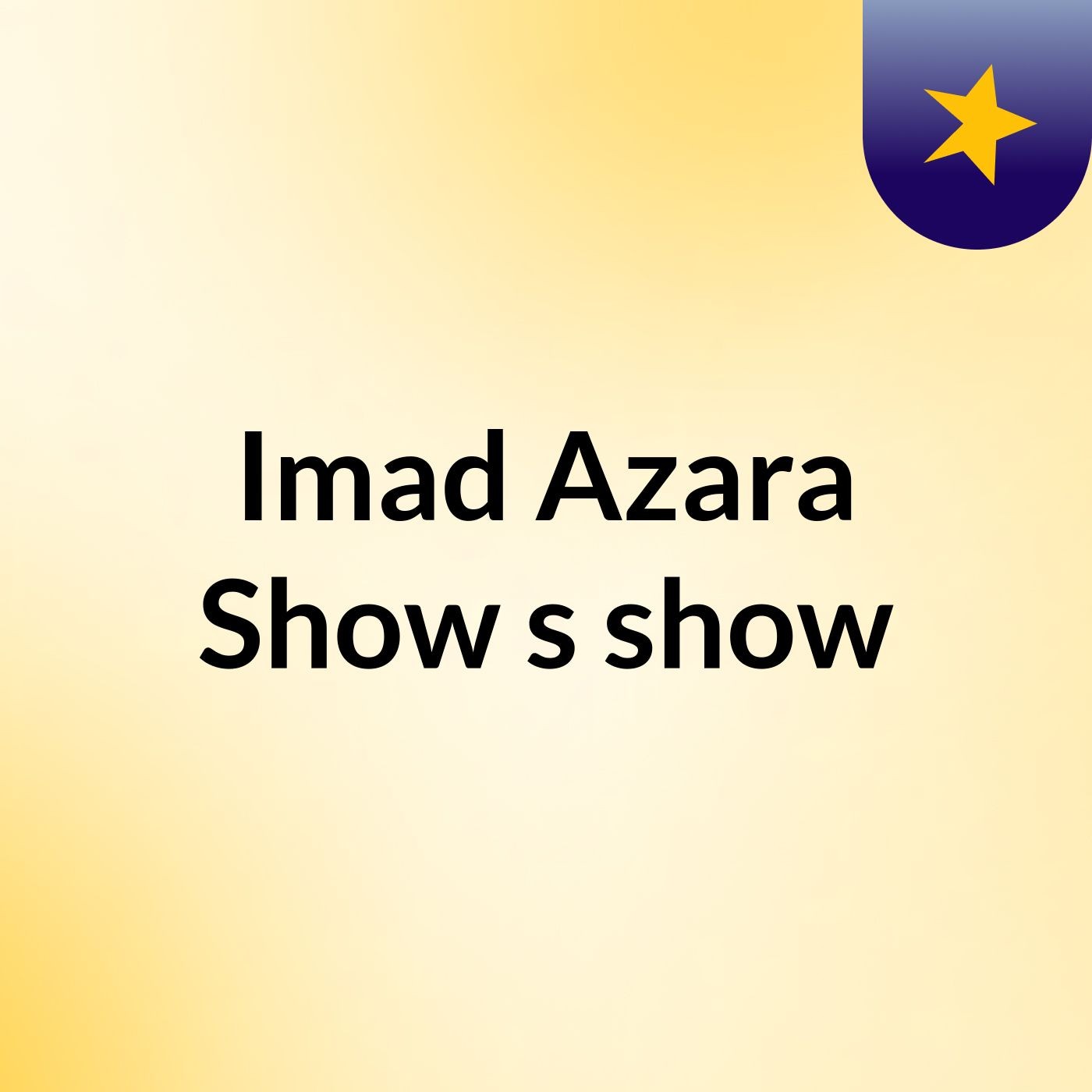 Imad Azara Show's show