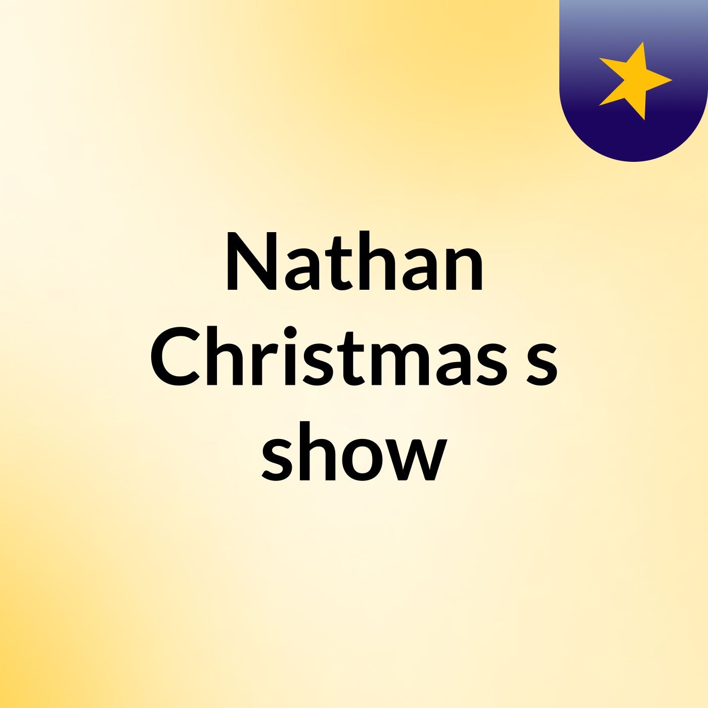 Nathan Christmas's show