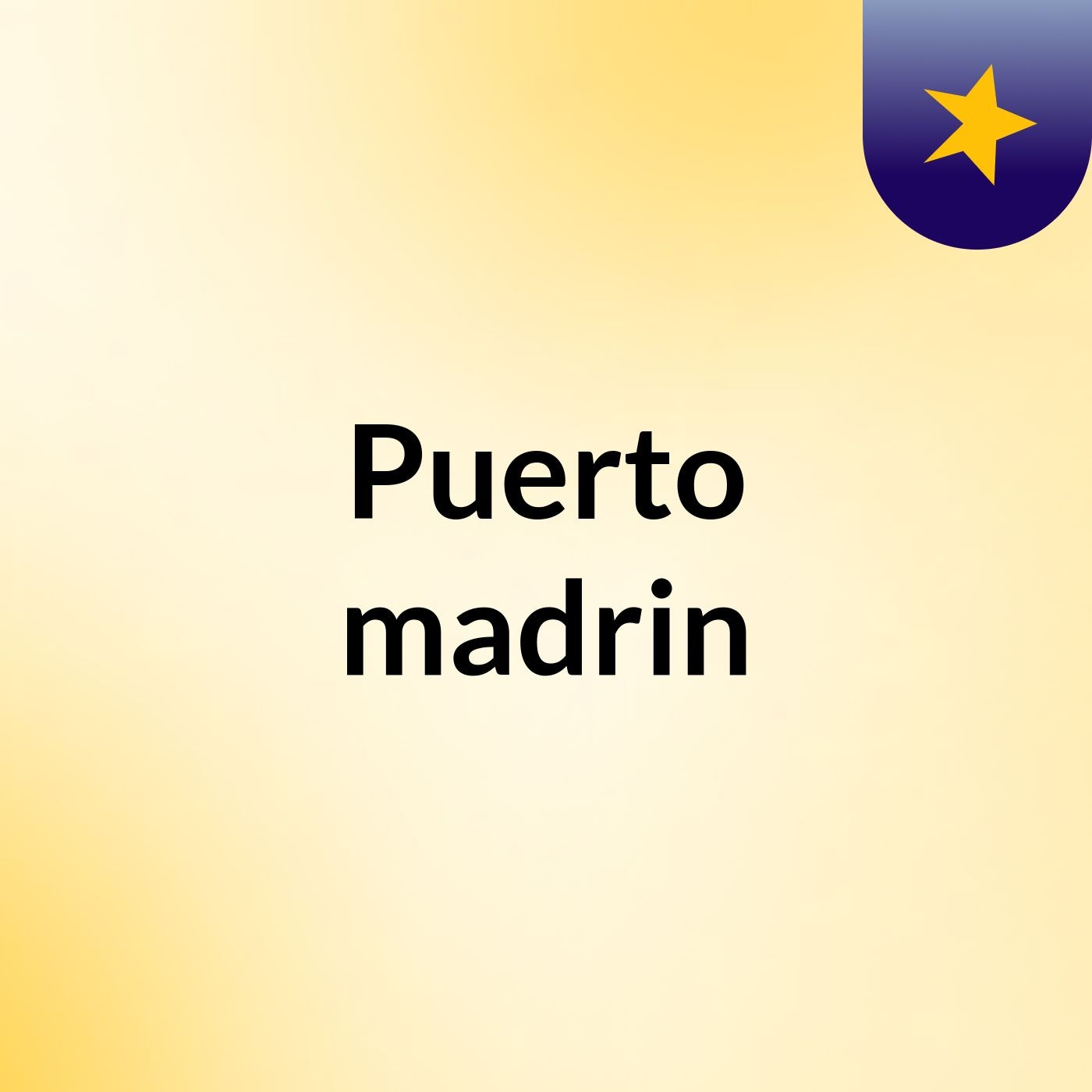 Puerto madrin podcast artwork