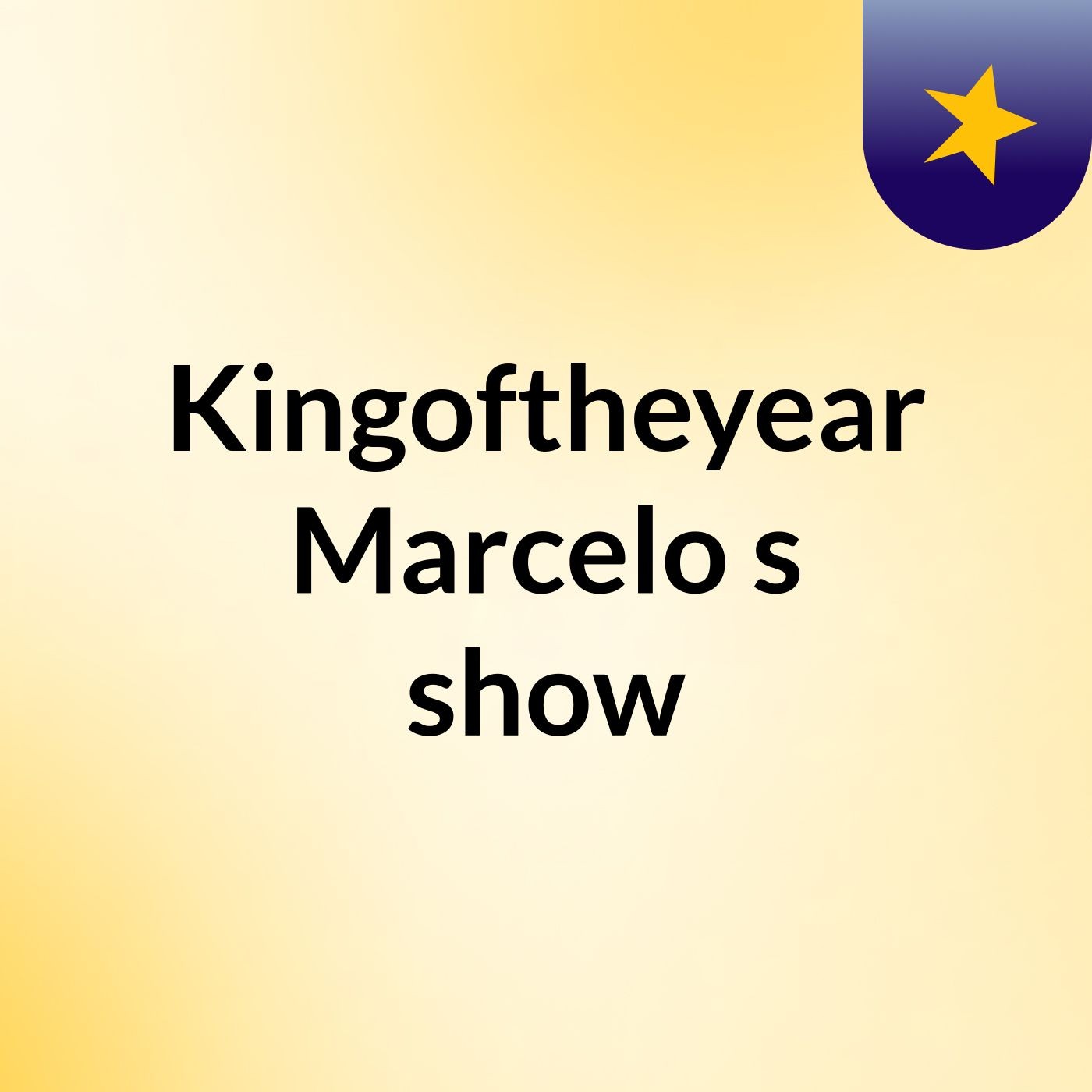 Kingoftheyear Marcelo's show