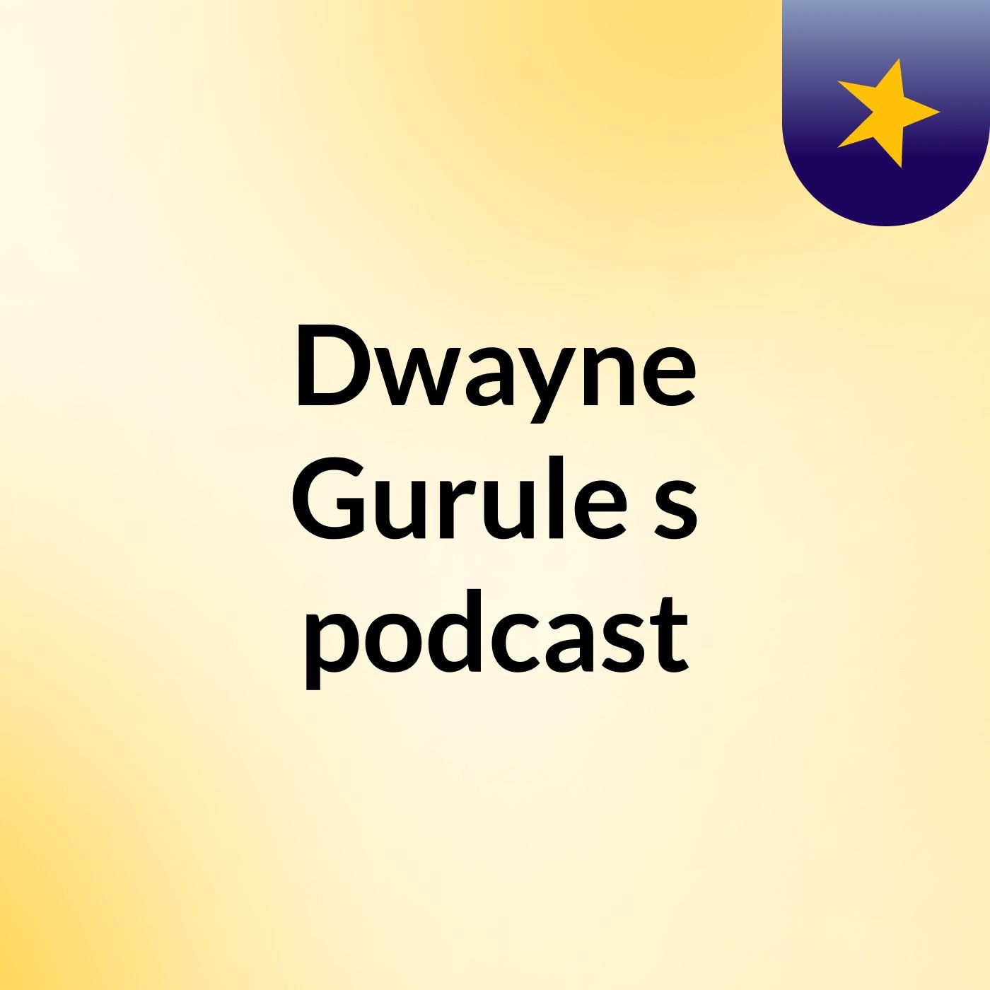 Episode 3 Interview - Dwayne Gurule's podcast