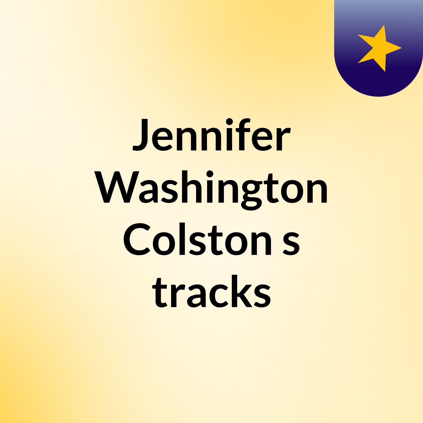 Jennifer Washington Colston's tracks