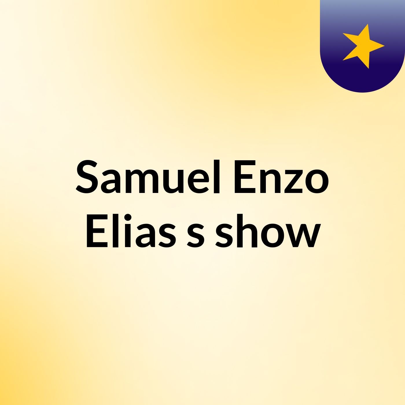 Samuel Enzo Elias's show