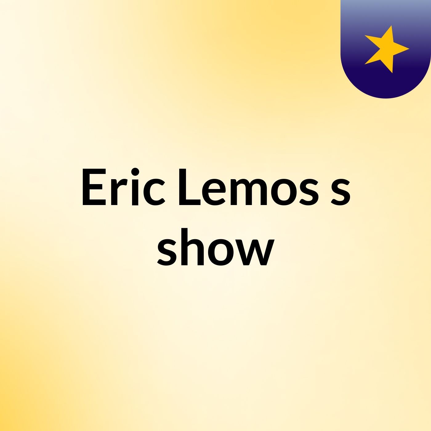 Eric Lemos's show