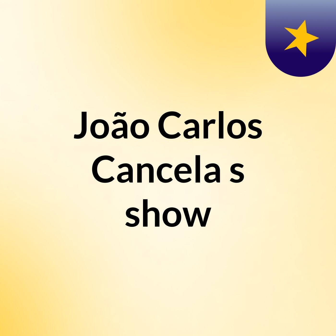 João Carlos Cancela's show