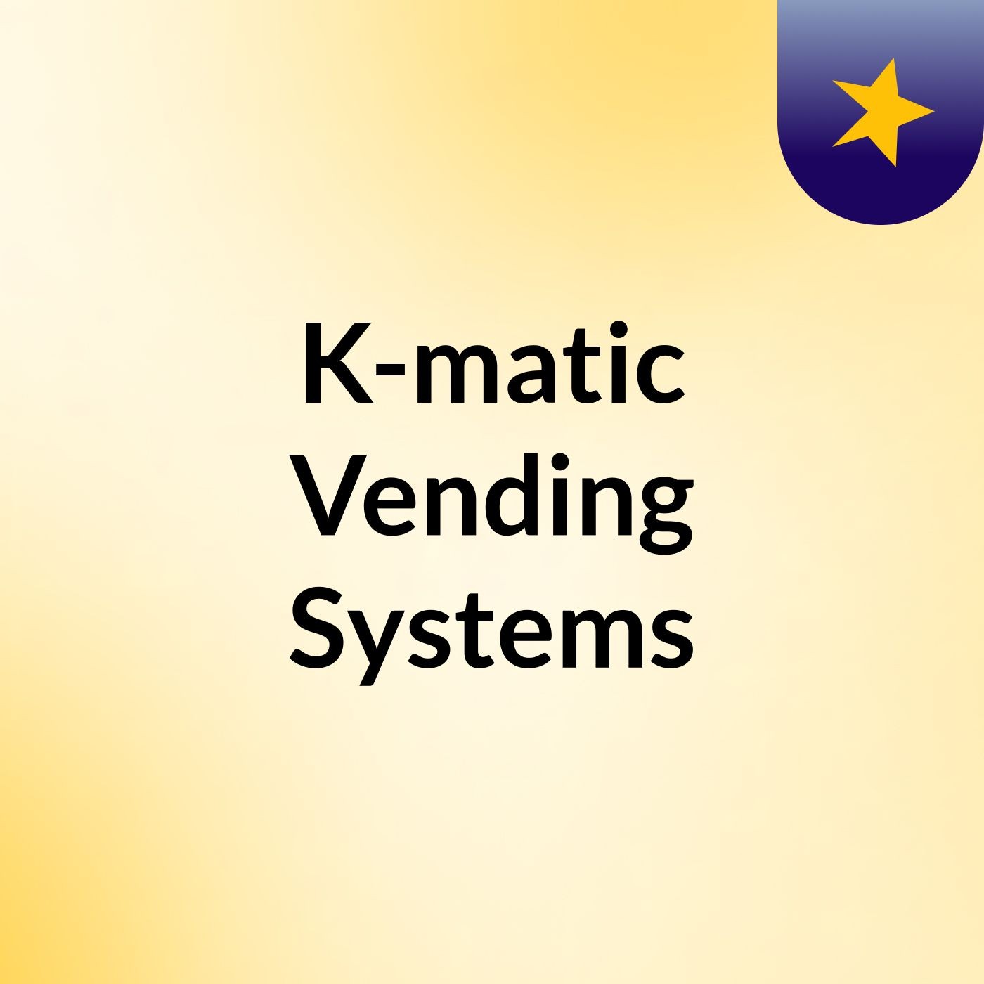 K-matic Vending Systems