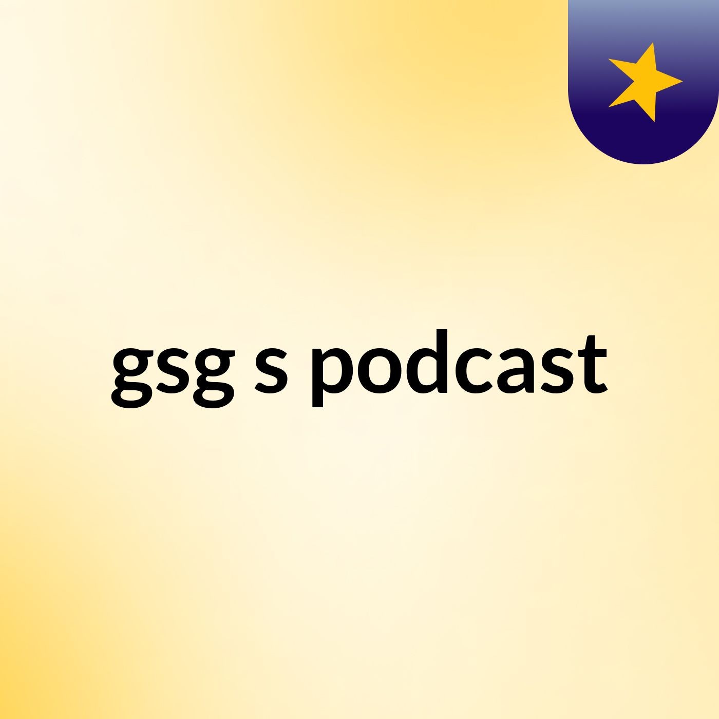 gsg's podcast podcast artwork