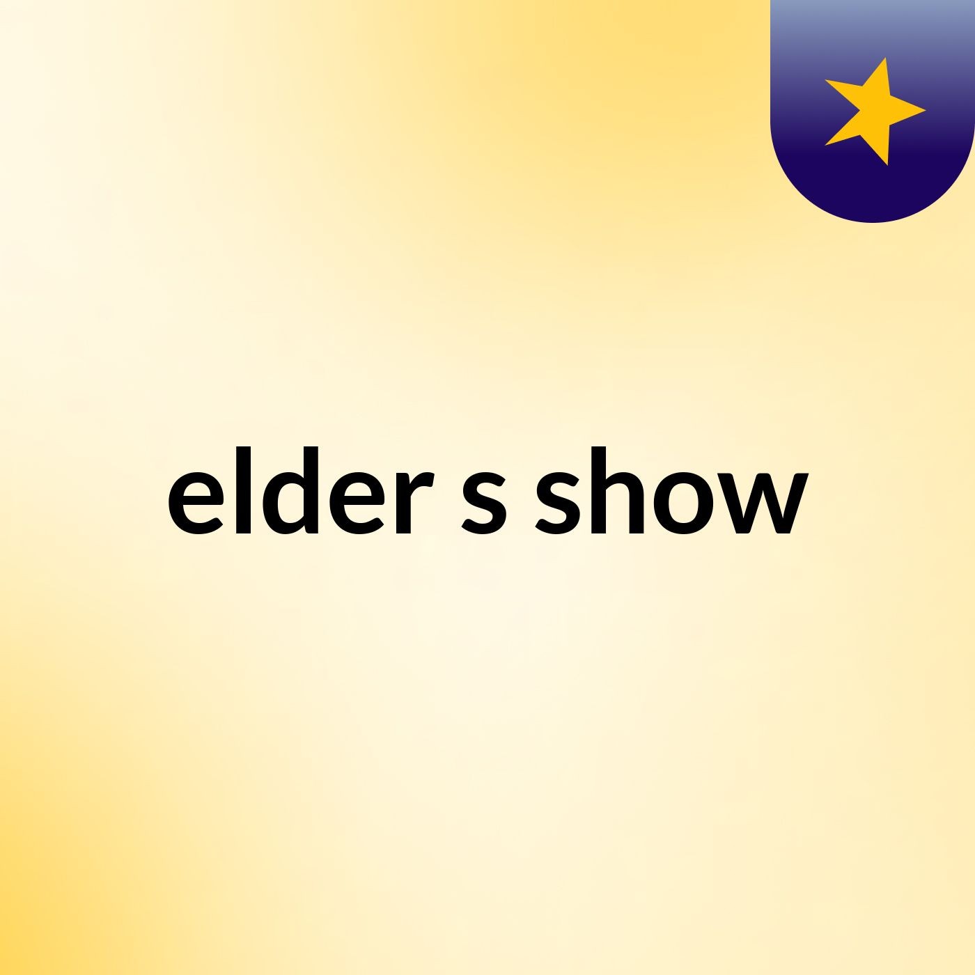 elder's show