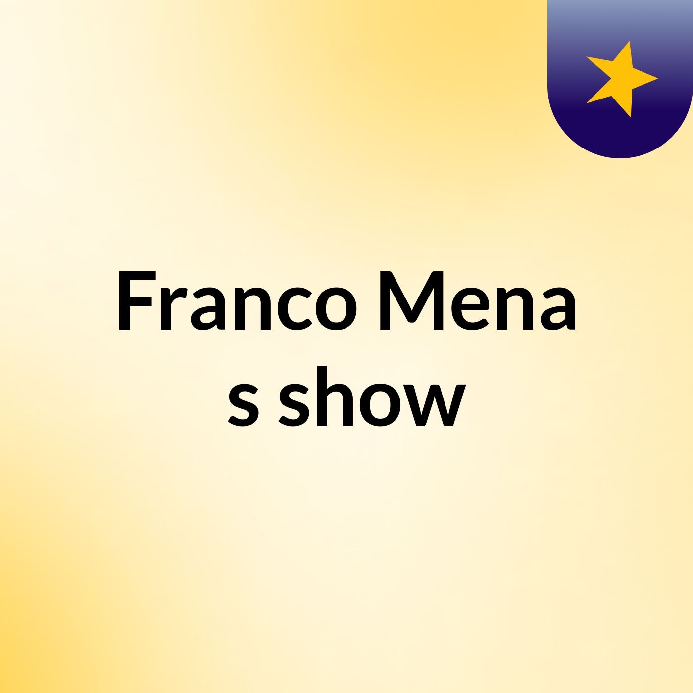 Franco Mena's show