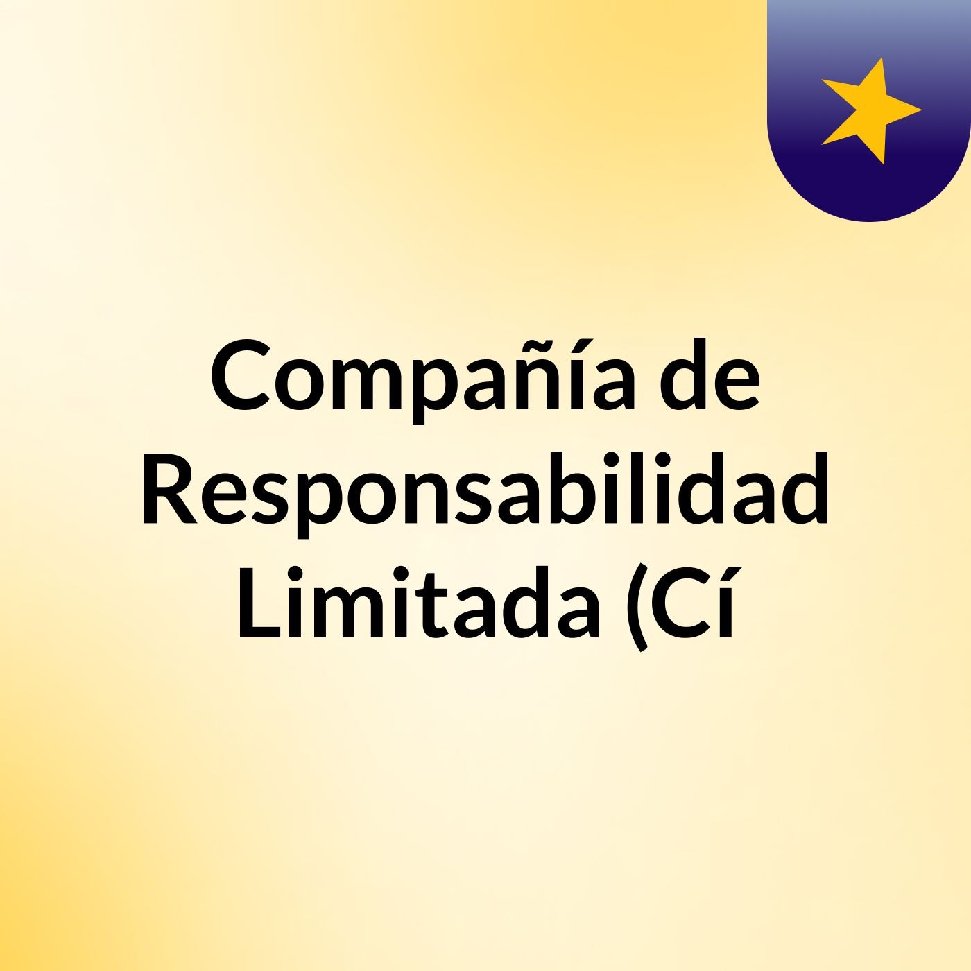 Compañía de Responsabilidad Limitada (Cí podcast artwork